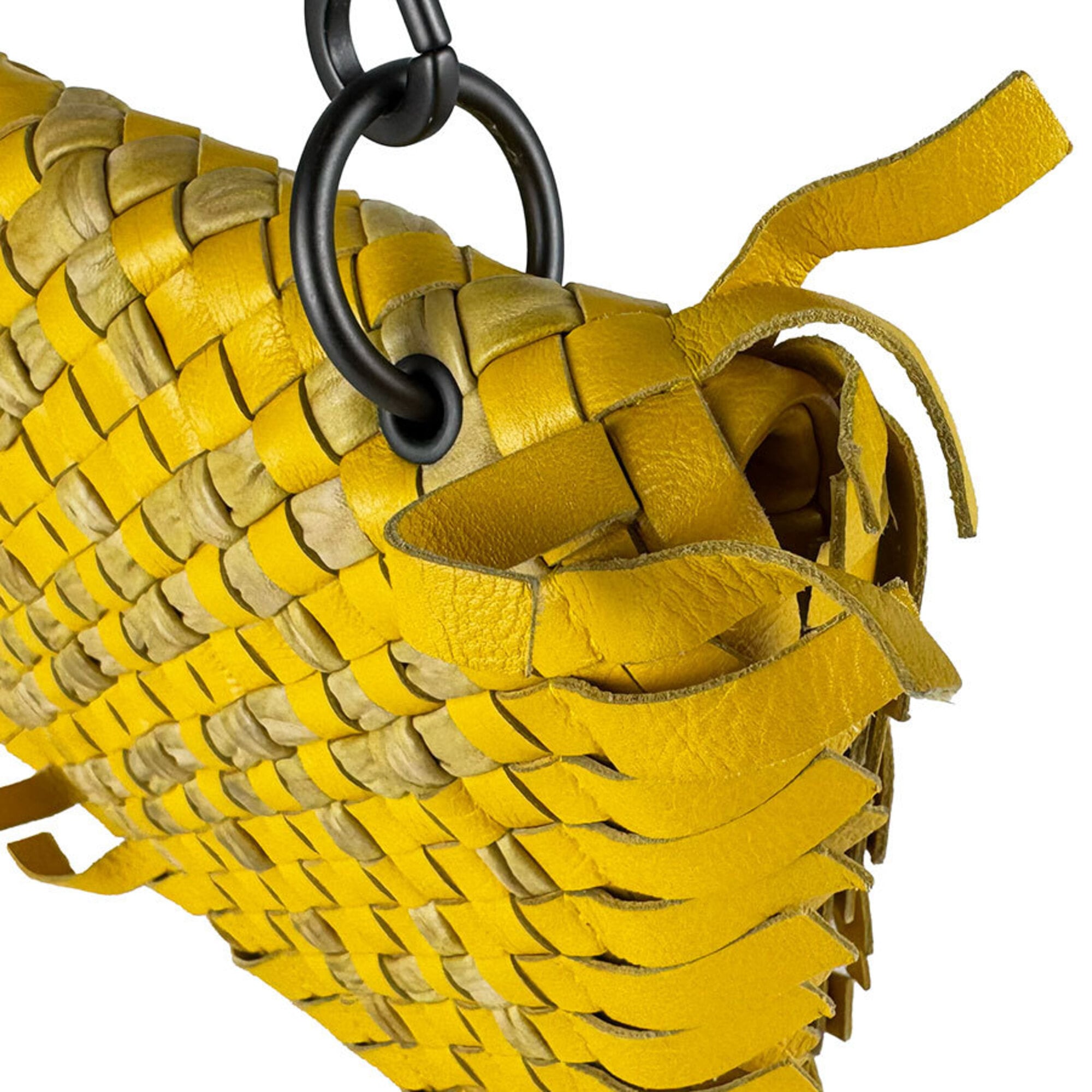 Bottega Veneta Yellow Intrecciato Shoulder Bag (Pre-Owned)