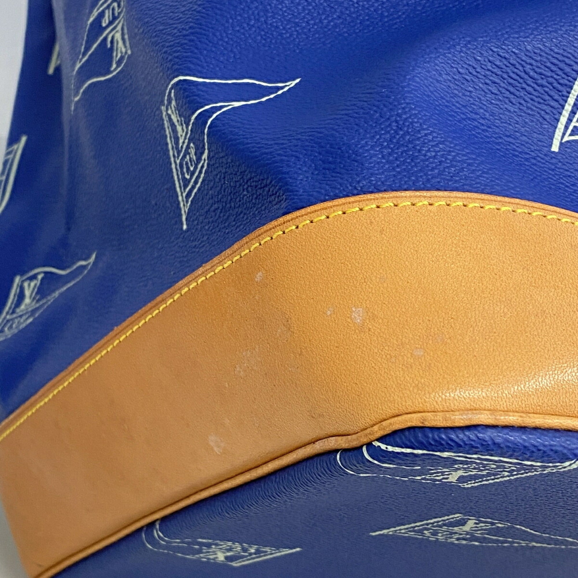 Louis Vuitton Blue Boston Bag (Pre-Owned)