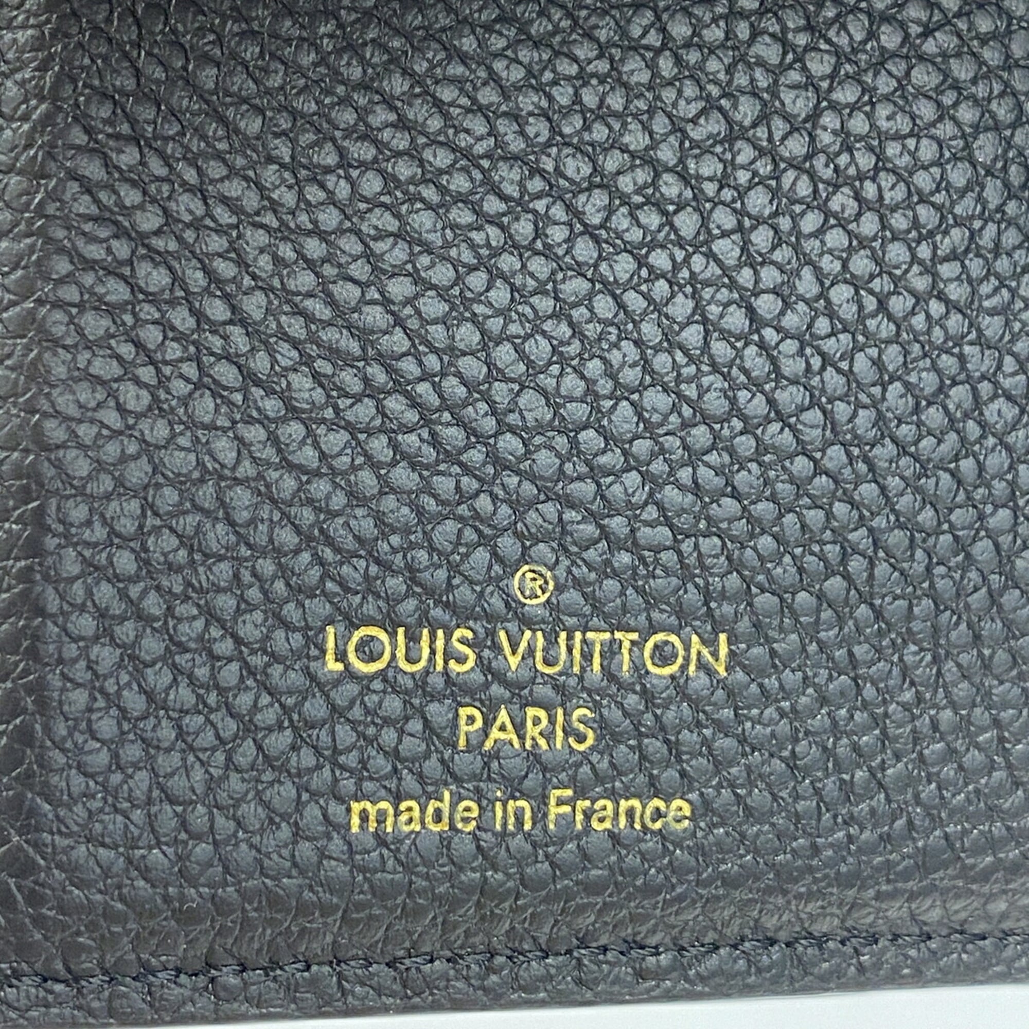 Louis Vuitton Noir Wallet (Tri-Fold) (Pre-Owned)