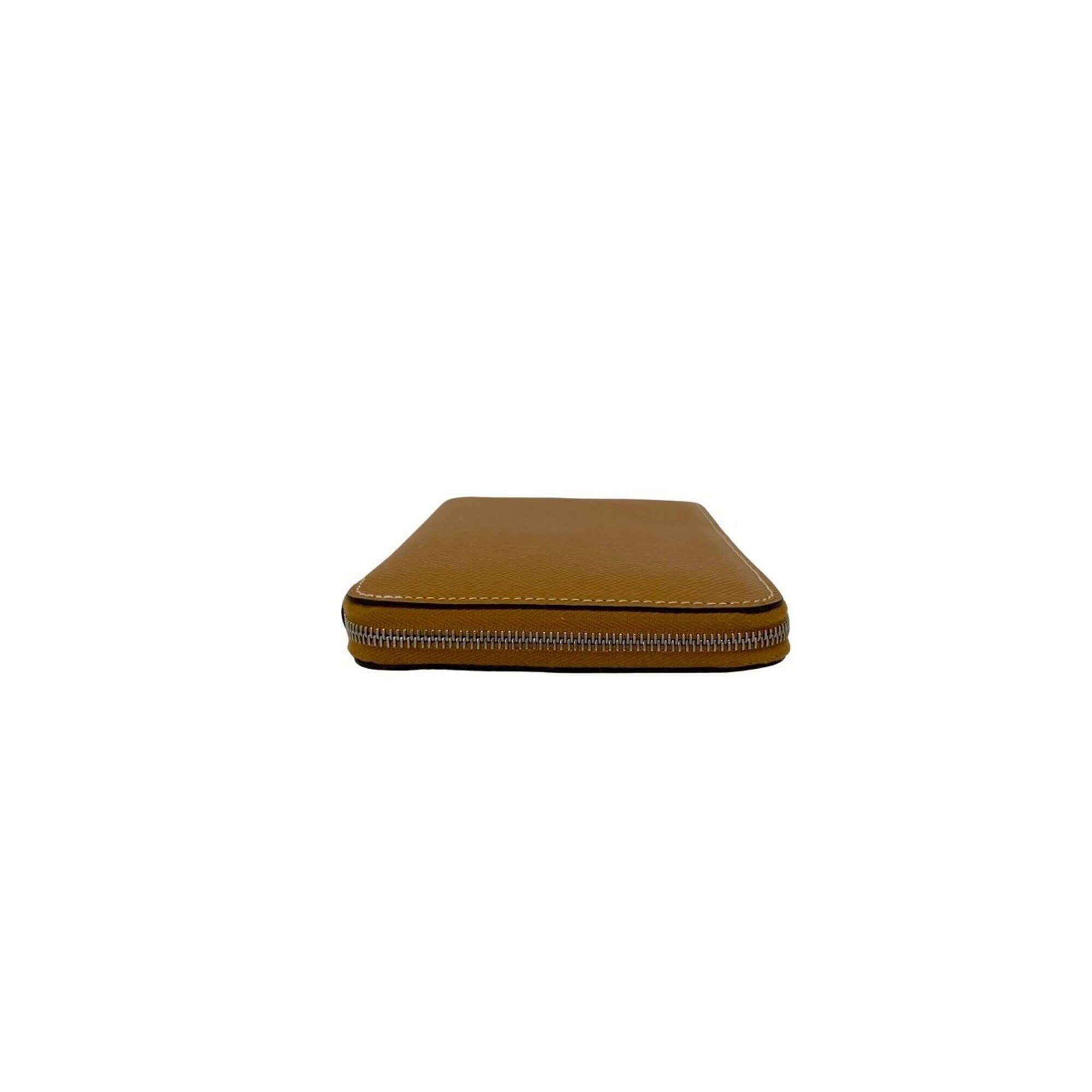 Hermes Brown Epsom Leather Long Wallet (Bi-Fold) (Pre-Owned)