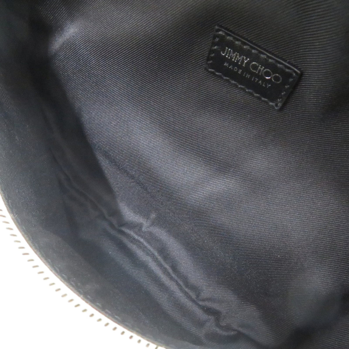Jimmy Choo Multi-Color Cotton Leather Sling Bag (Pre-Owned)
