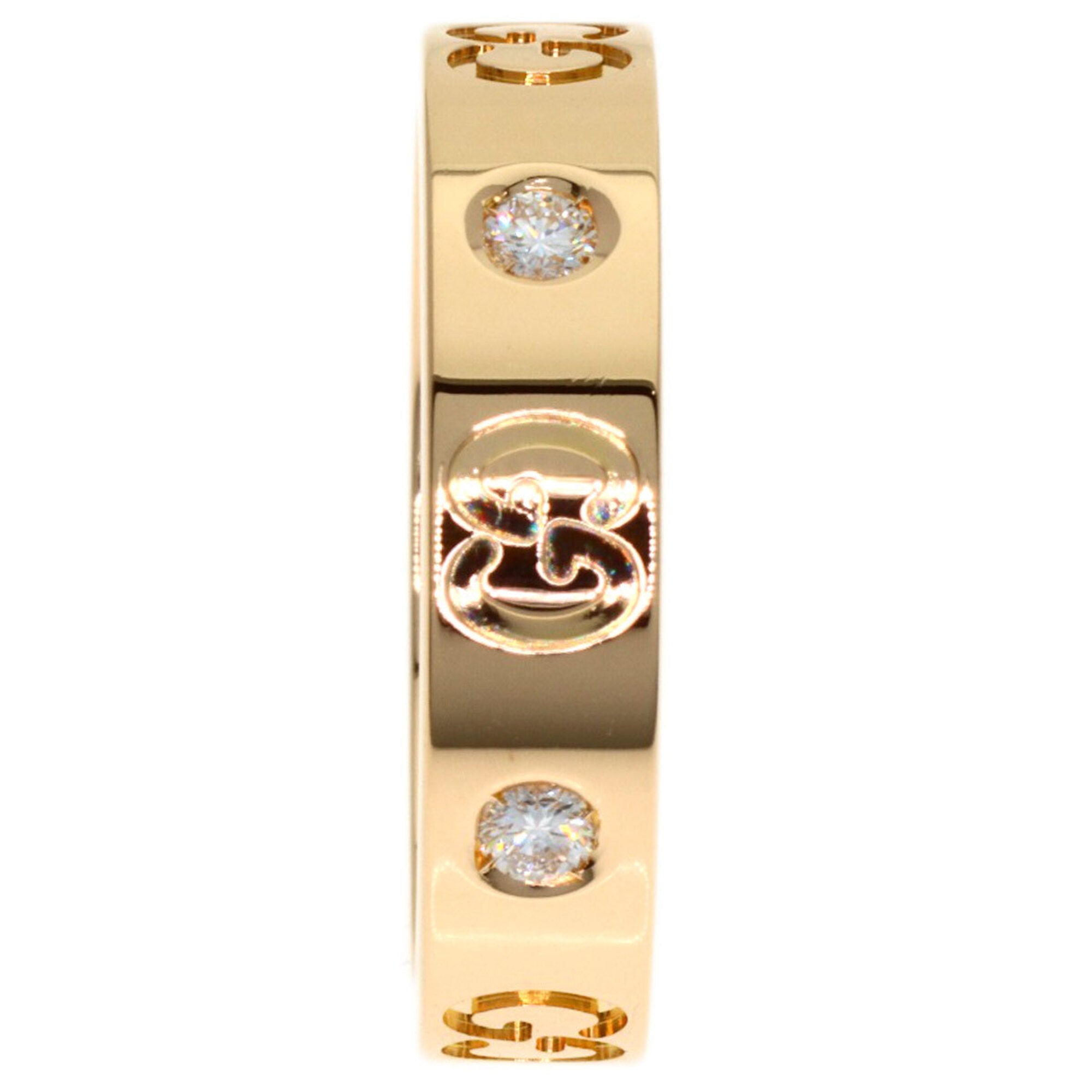 Gucci Pink Gold (18K) Band Ring (Pre-Owned)