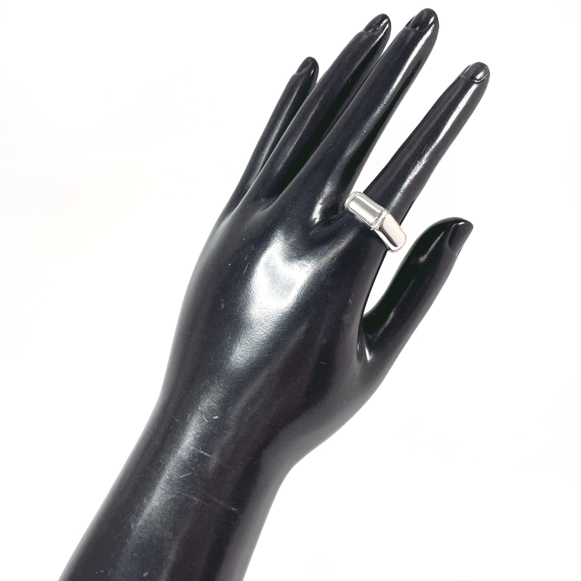 Gucci Silver Silver 925 Band Ring (Pre-Owned)