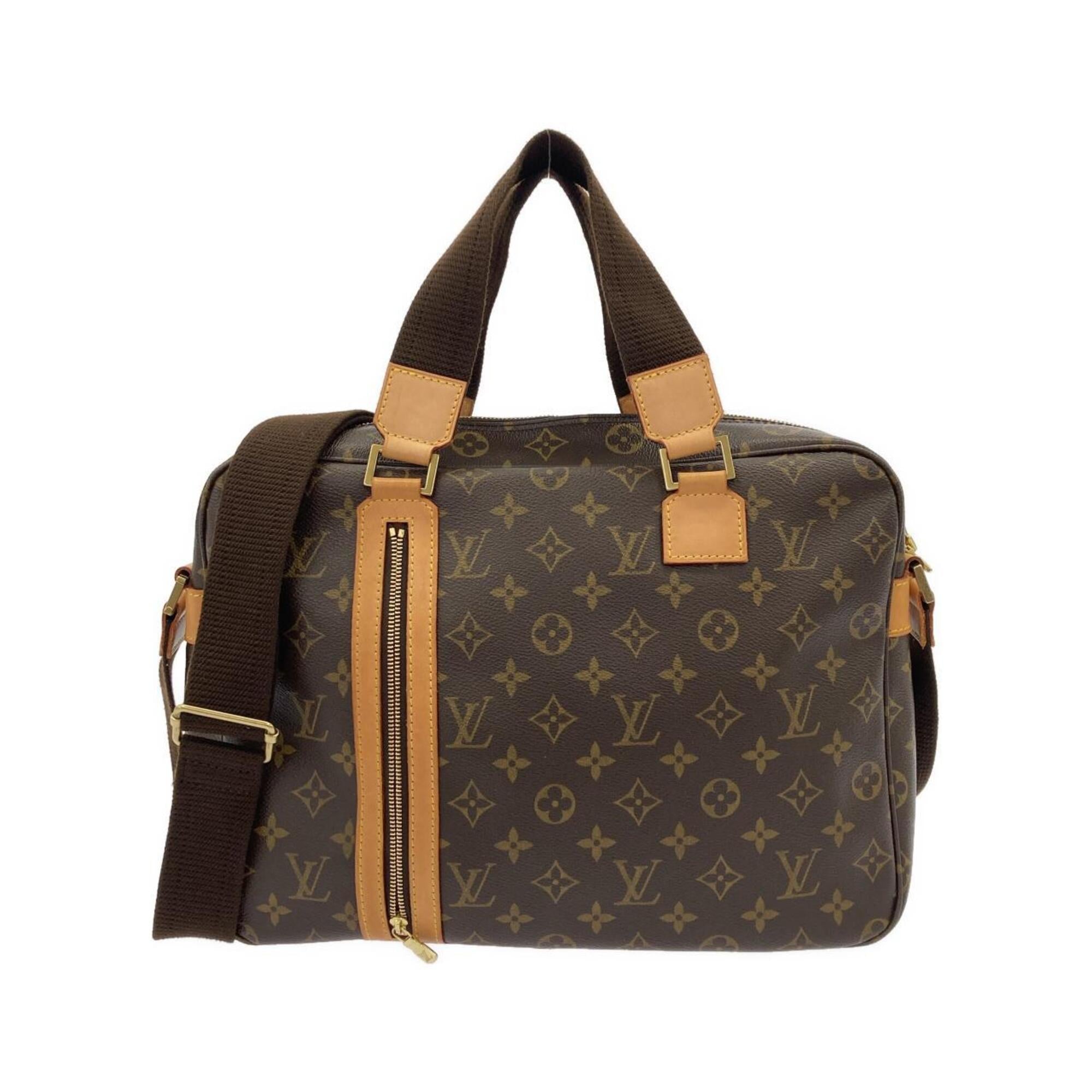 Louis Vuitton Marron Coated Canvas Handbag (Pre-Owned)