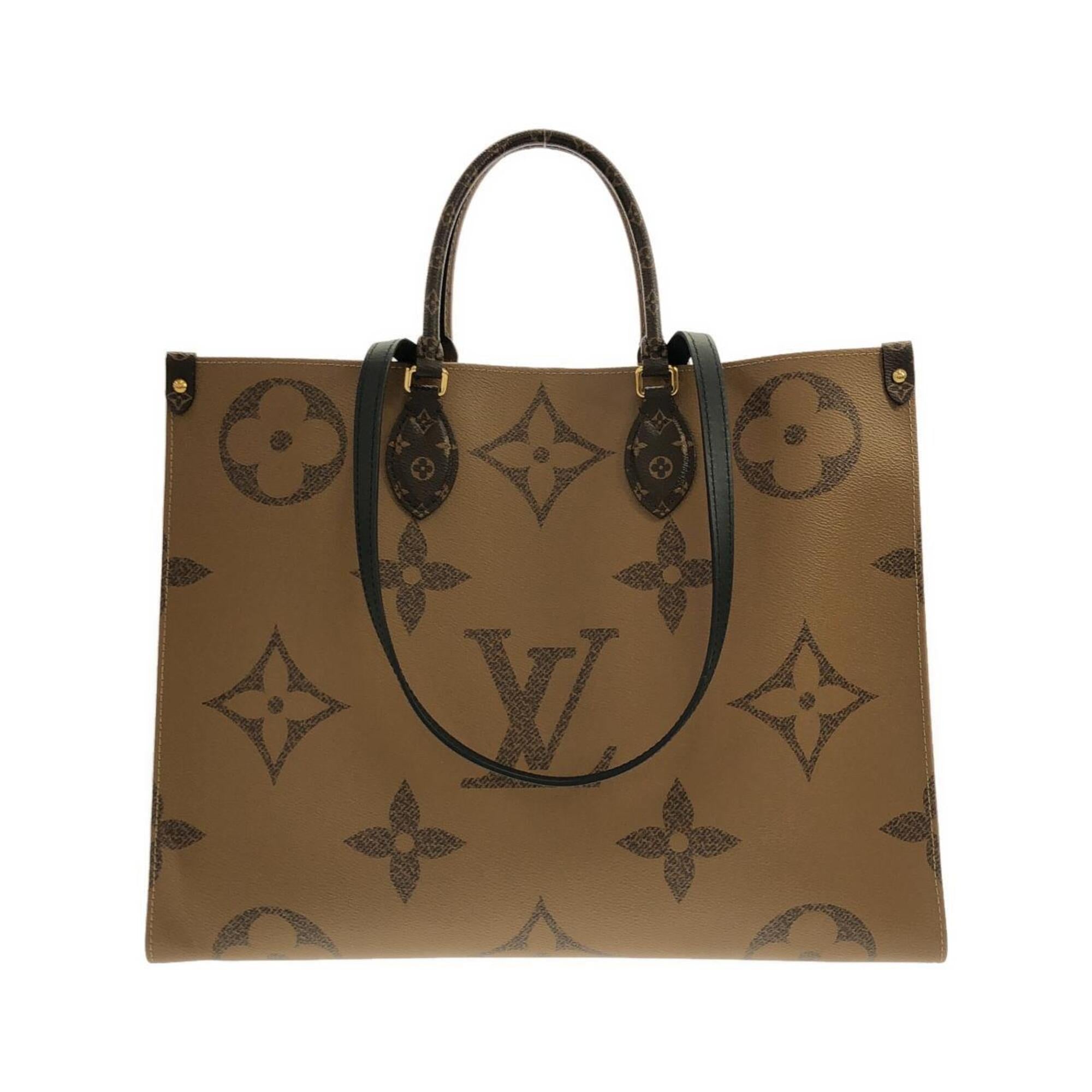 Louis Vuitton Marron Coated Canvas Handbag (Pre-Owned)