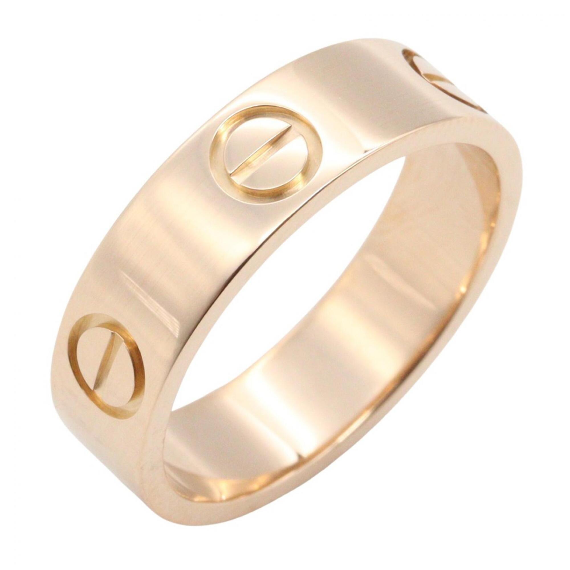 Cartier Gold Pink Gold (18K) Band Ring (Pre-Owned)
