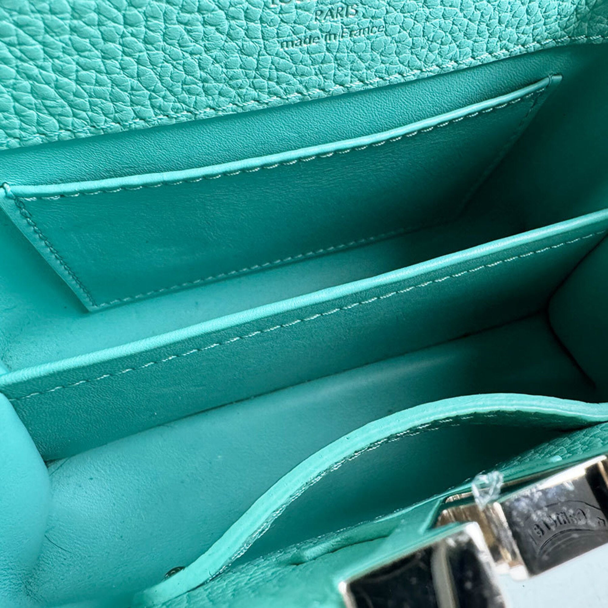 Louis Vuitton Green Leather Handbag Shoulder Bag (Pre-Owned)