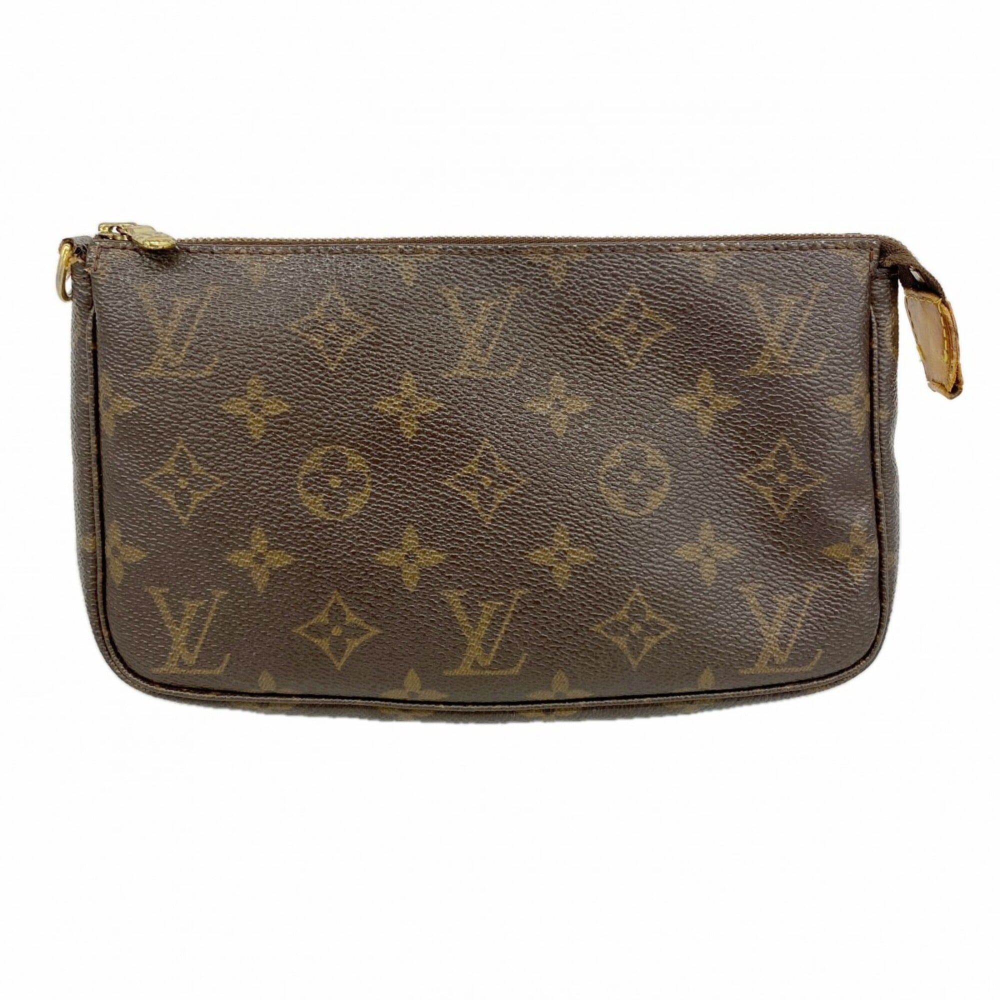 Louis Vuitton Brown Pouch (Pre-Owned)