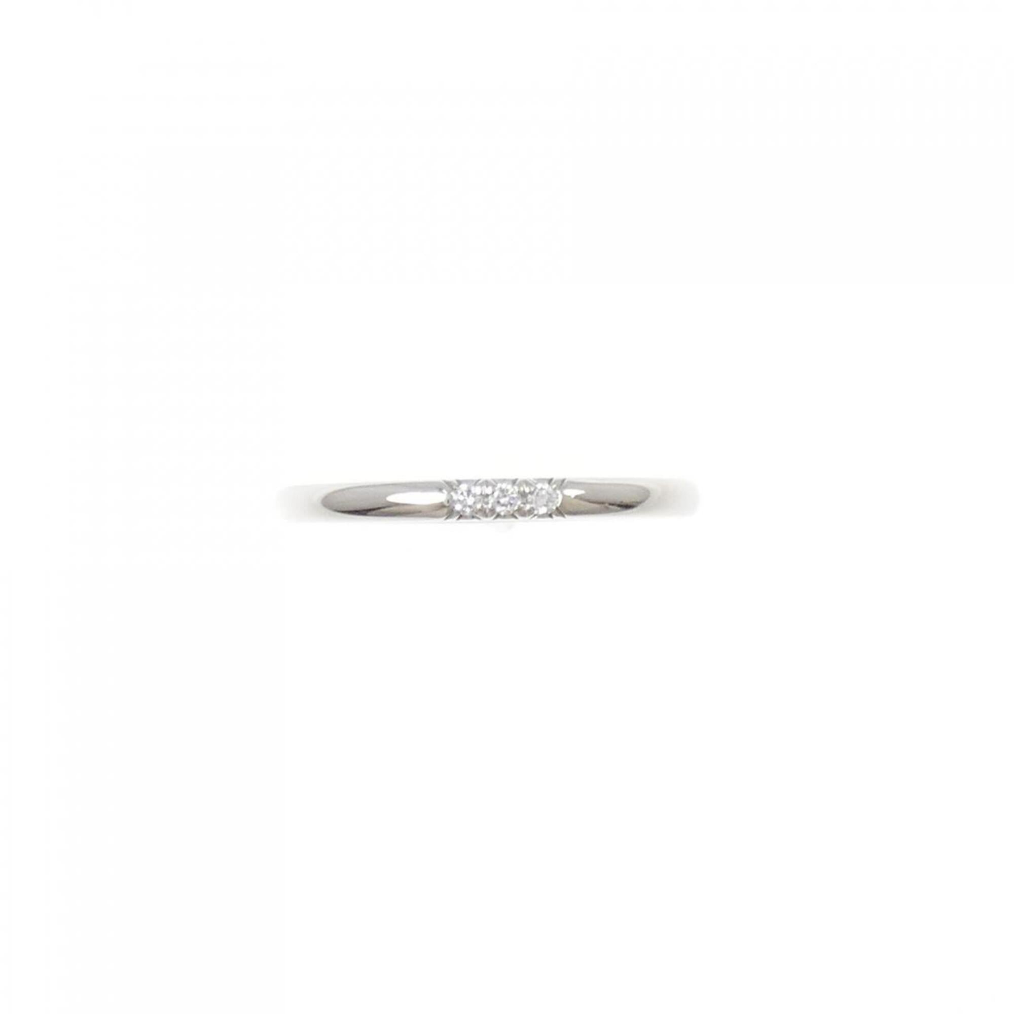 Tiffany Platinum Platinum 950 Band Ring (Pre-Owned)