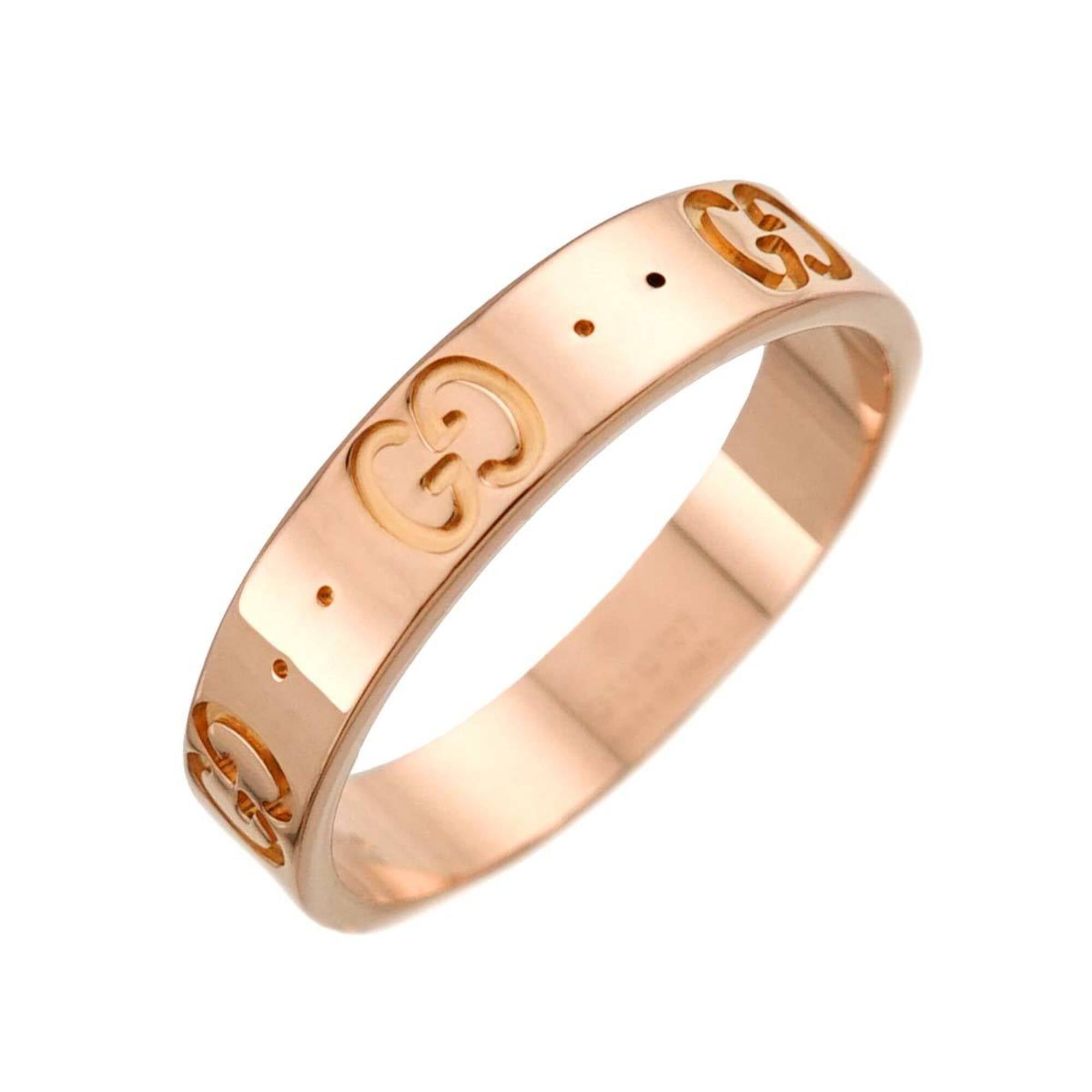 Gucci Pink Gold (18K) Band Ring (Pre-Owned)