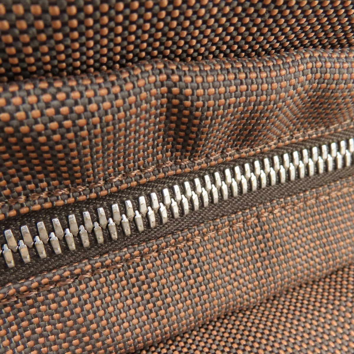 Hermes Brown Polyester Tote Bag (Pre-Owned)