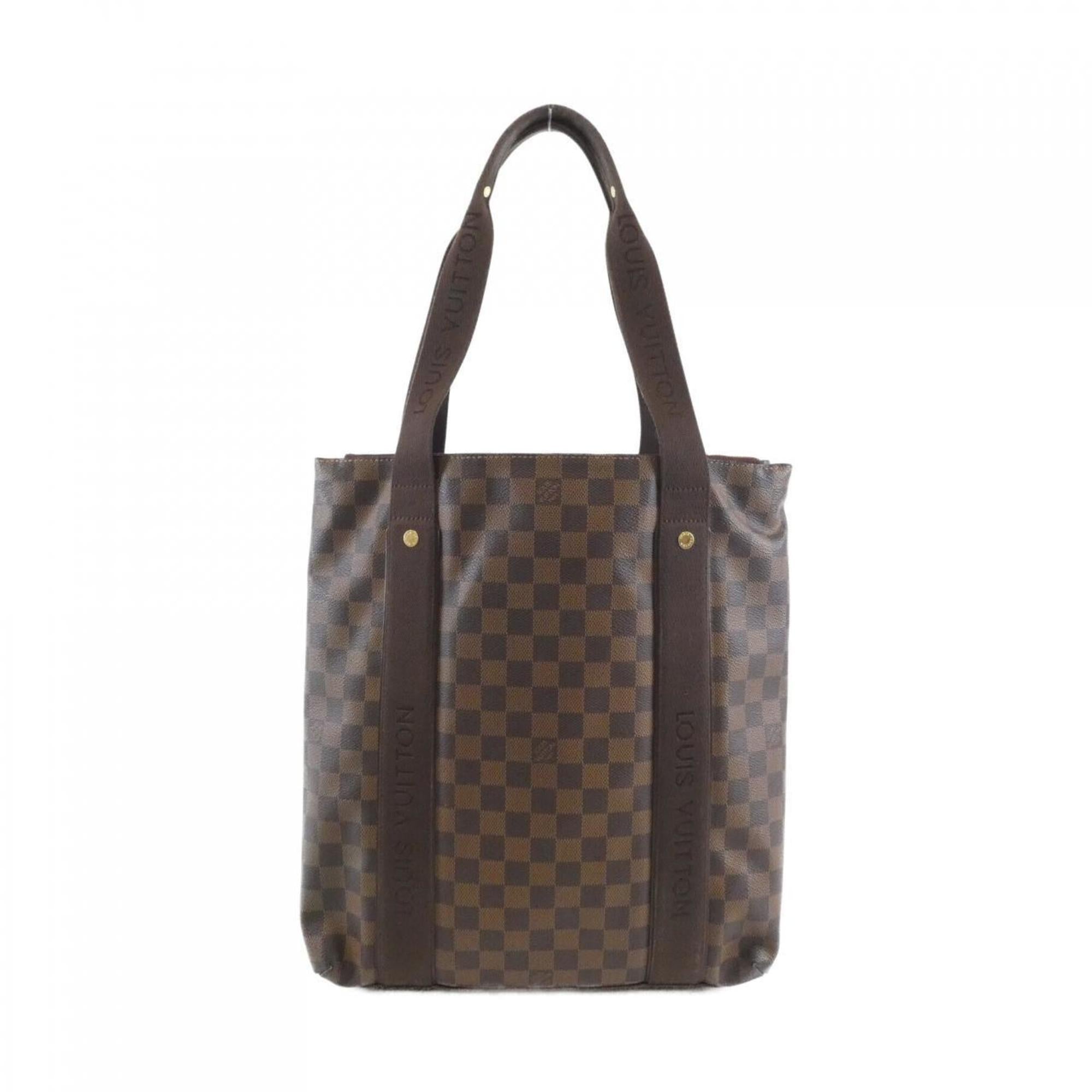 Louis Vuitton Brown Coated Canvas Handbag (Pre-Owned)