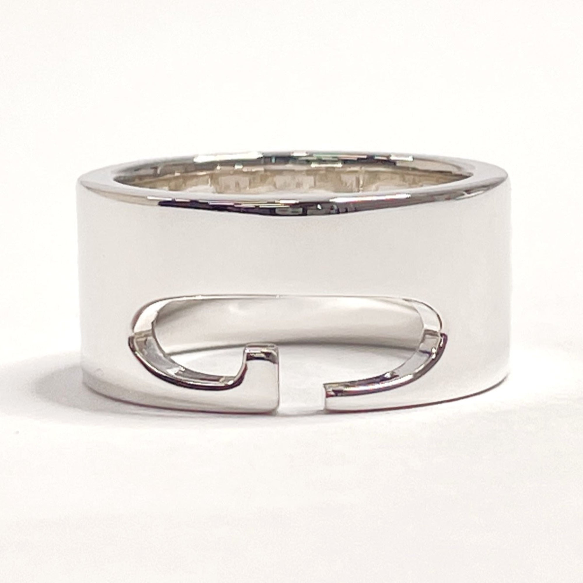 Gucci Silver 925 Band Ring (Pre-Owned)