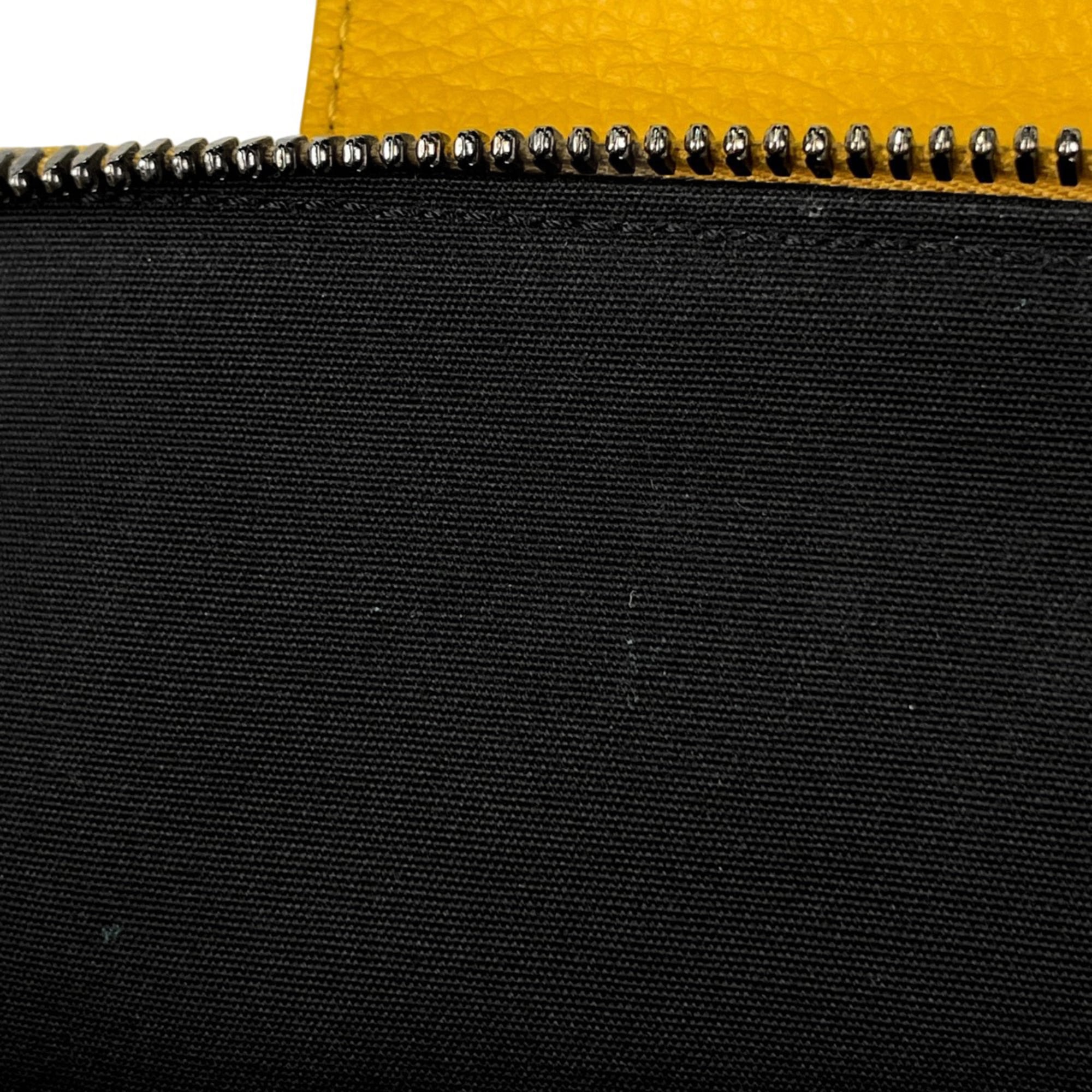 Christian Dior Yellow Trotter Leather Handbag (Pre-Owned)