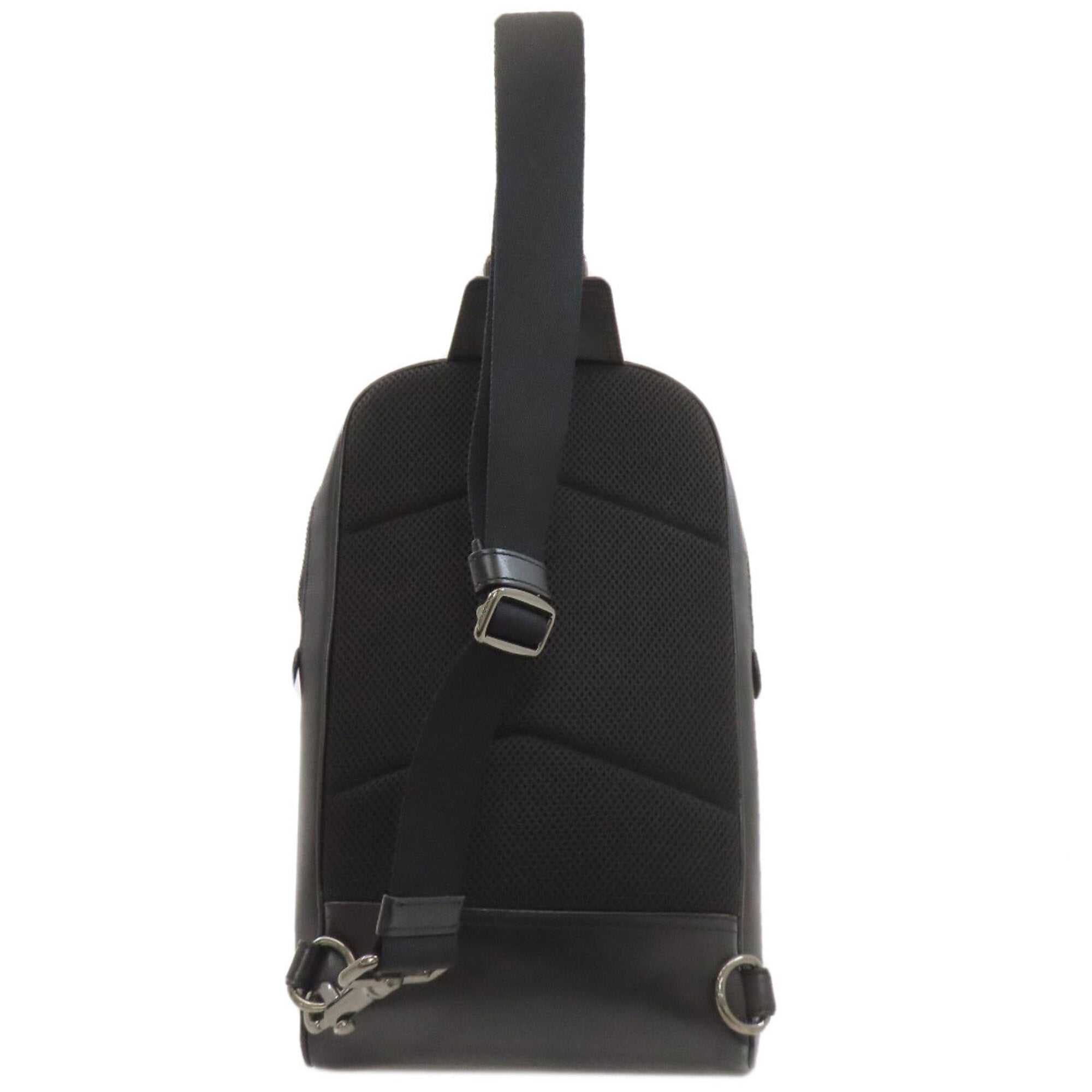 Coach Signature Gray Pvc Sling Bag (Pre-Owned)