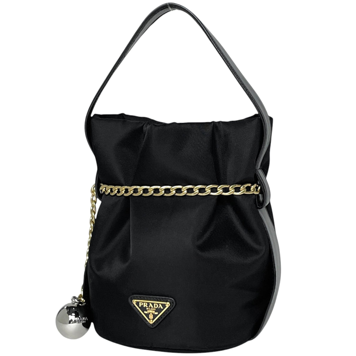 Prada Black Nylon Handbag (Pre-Owned)