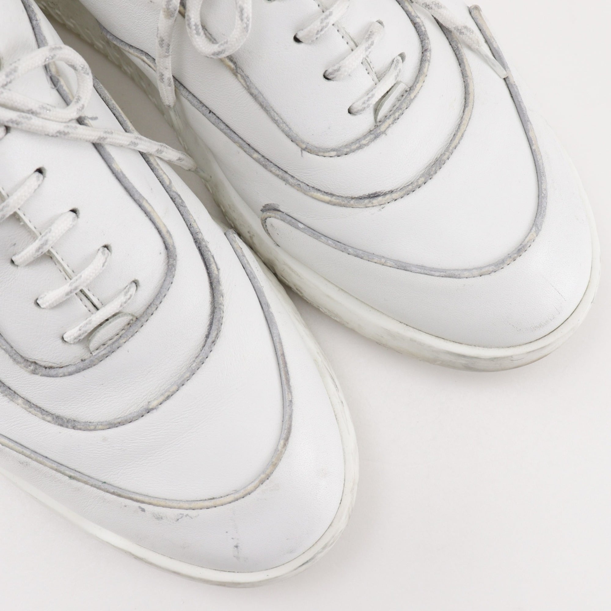 Hermes White Sneakers (Pre-Owned)
