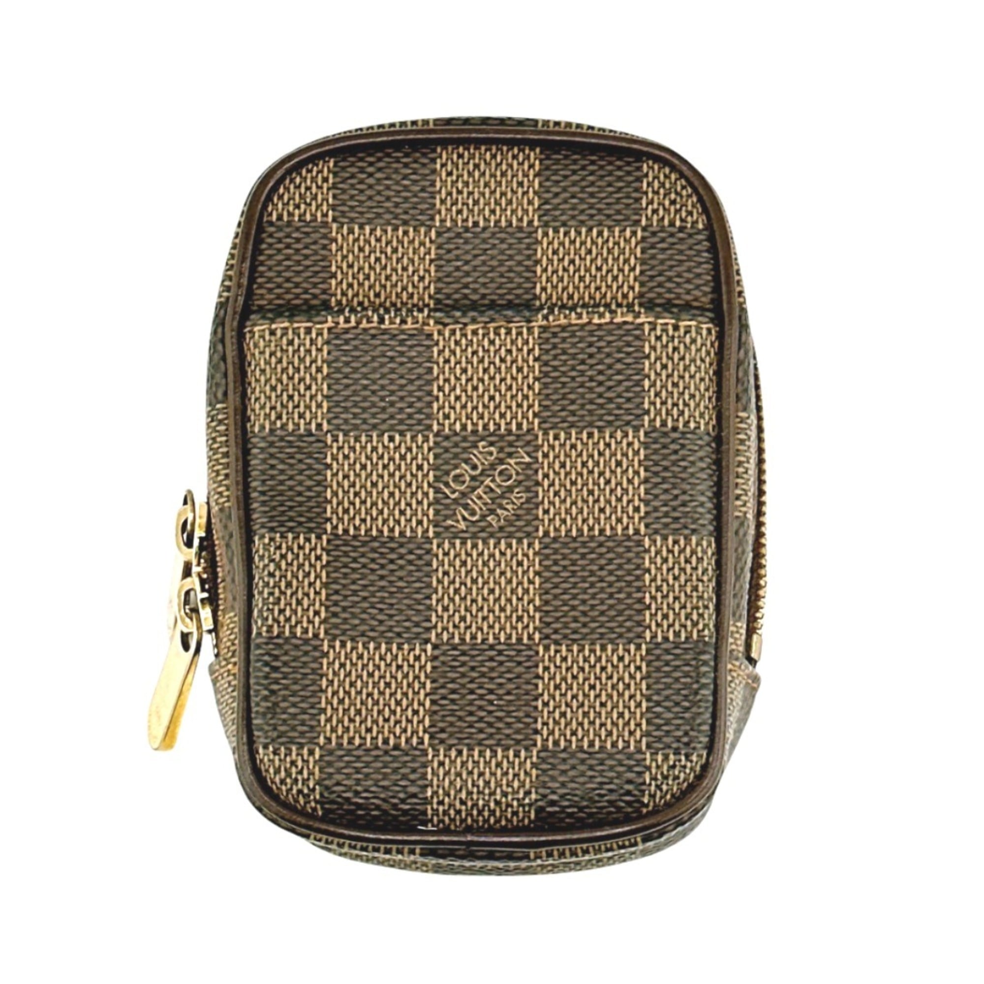 Louis Vuitton Brown Damier Canvas Pouch (Pre-Owned)