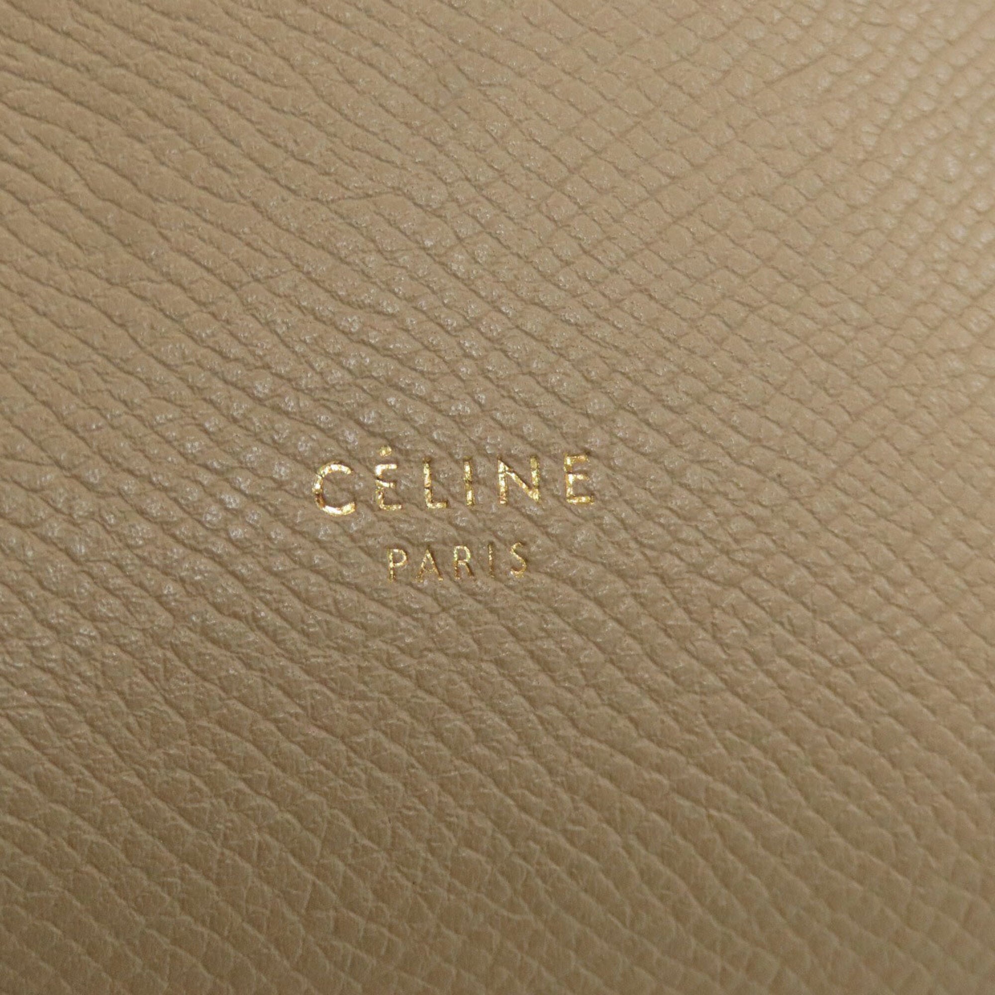 Celine Beige Leather Handbag (Pre-Owned)
