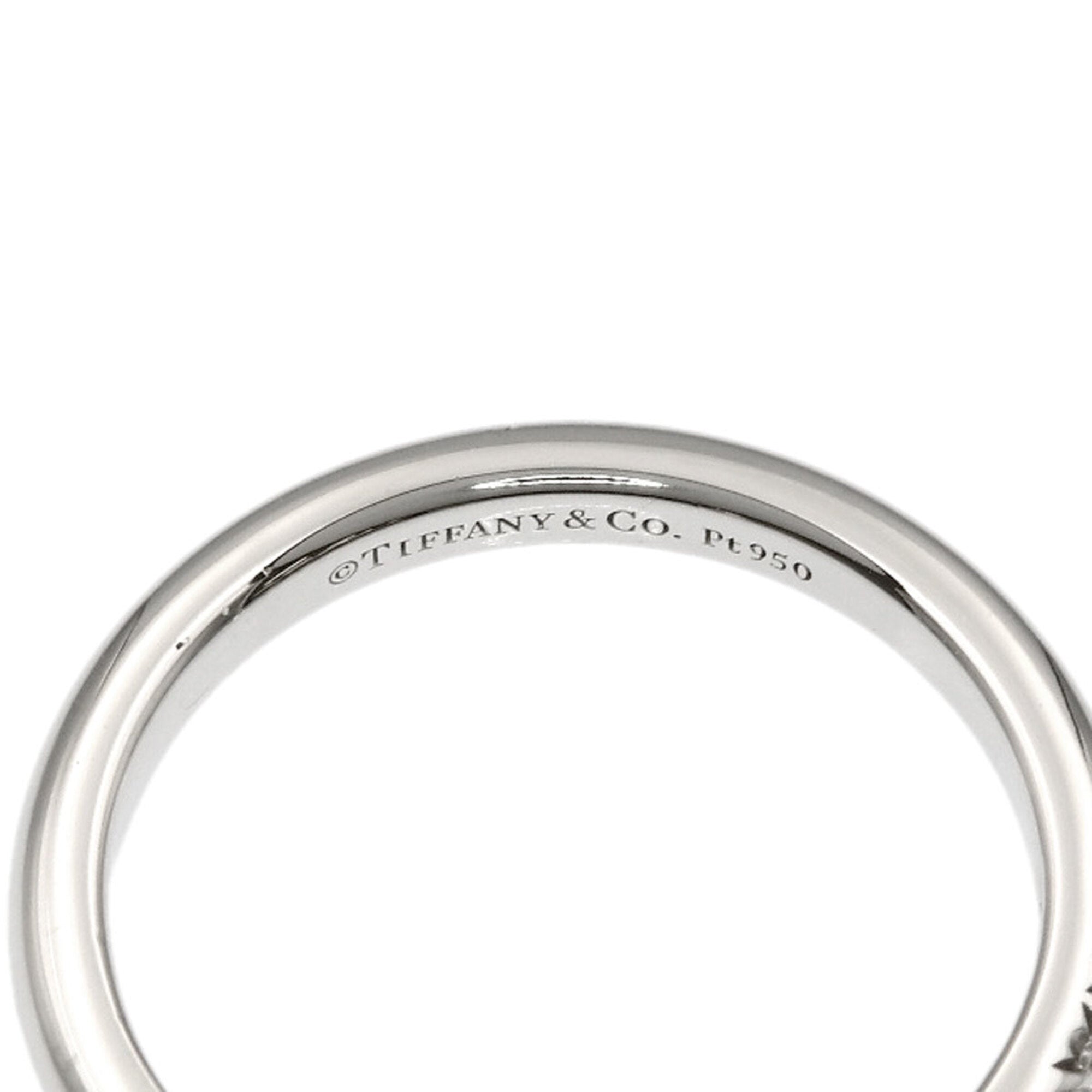 Tiffany Platinum 950 Band Ring (Pre-Owned)