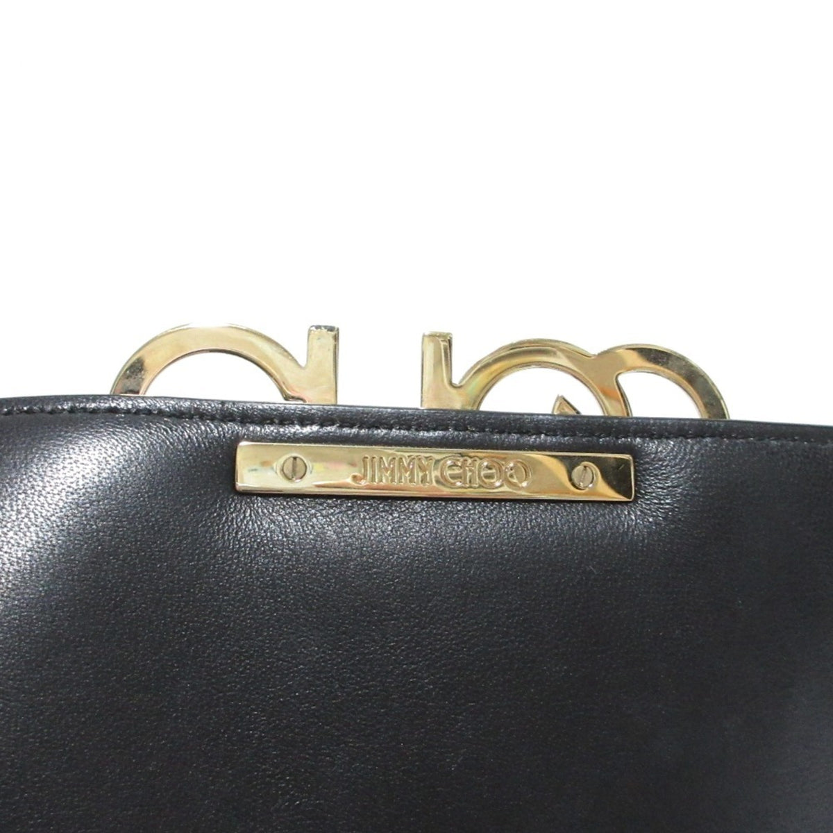 Jimmy Choo Black Shoulder Bag (Pre-Owned)