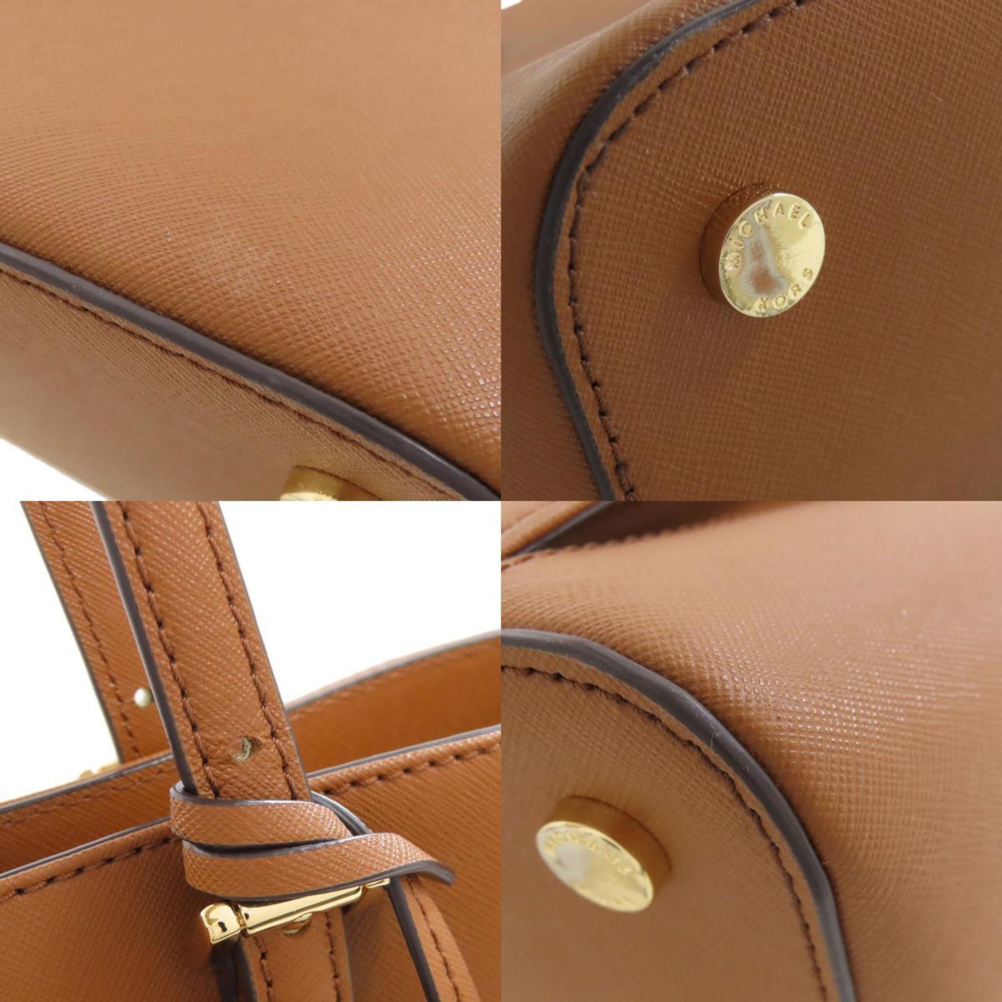 Michael Kors Brown Pvc Tote Bag (Pre-Owned)