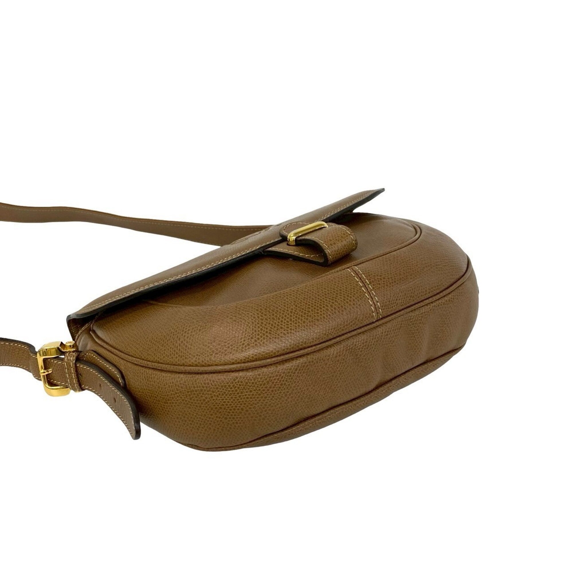 Loewe Beige Leather Pochette Shoulder Bag (Pre-Owned)