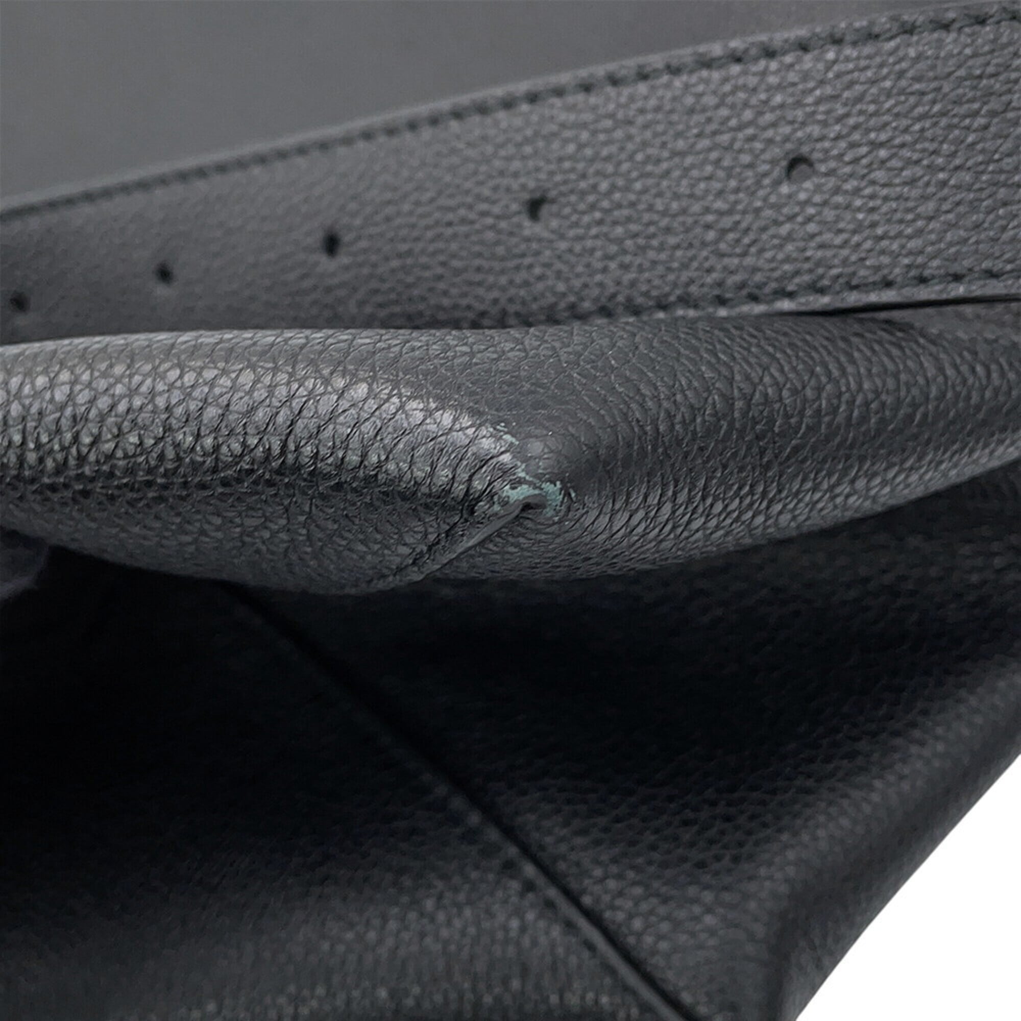 Balenciaga Black Leather Handbag Messenger Bag Shoulder Bag (Pre-Owned)