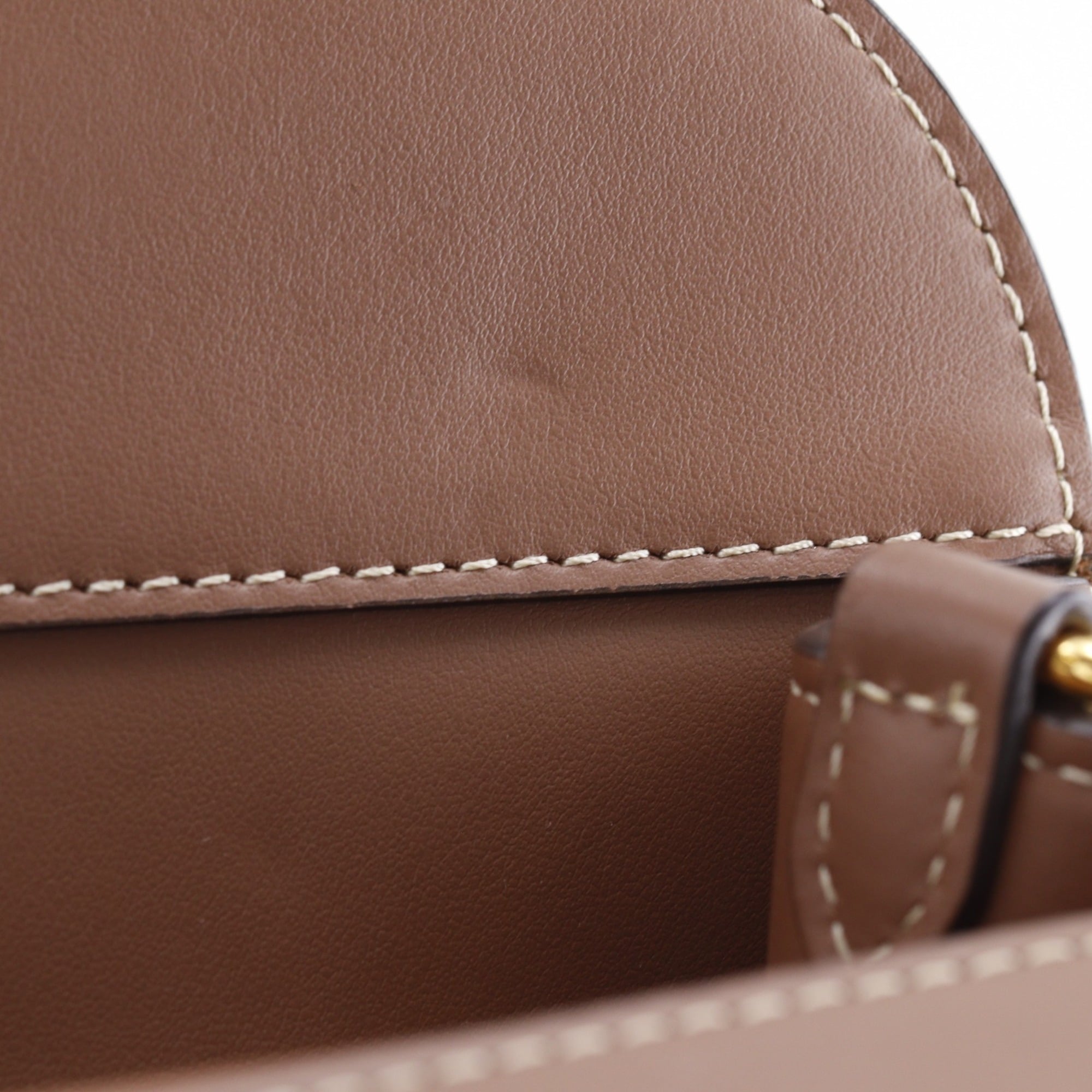 Burberry Brown Canvas Leather Handbag (Pre-Owned)