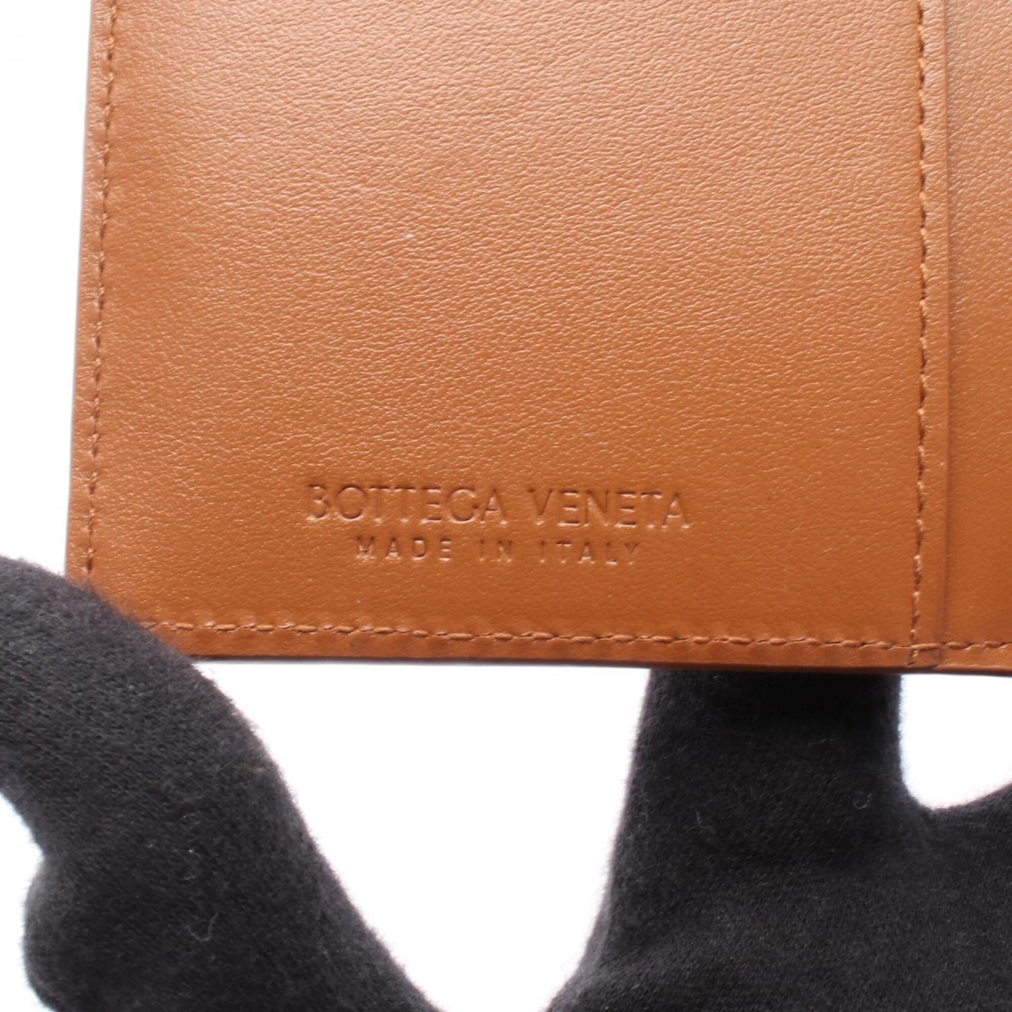 Bottega Veneta Brown Intrecciato Wallet (Bi-Fold) (Pre-Owned)