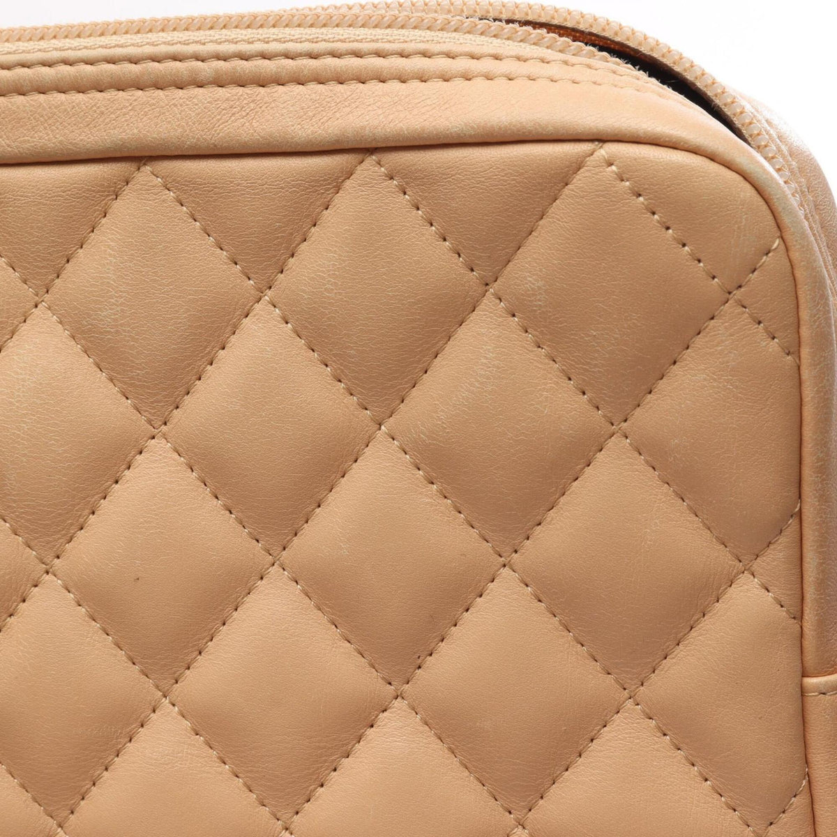 Chanel Beige Black Cambon Ligne Shoulder Bag (Pre-Owned)
