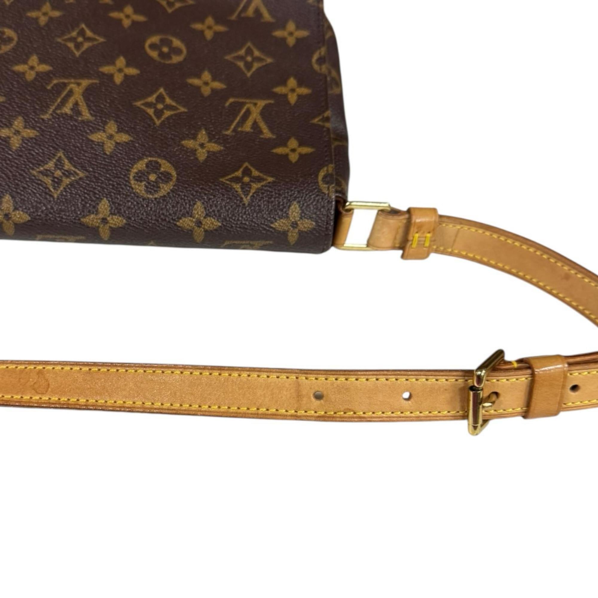Louis Vuitton Brown Monogram Shoulder Bag (Pre-Owned)