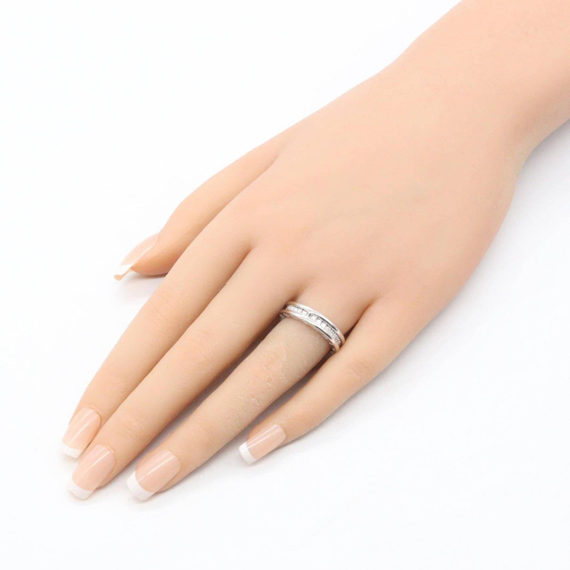 Bvlgari Clear White Gold White Gold (18K) Couple Ring (Pre-Owned)