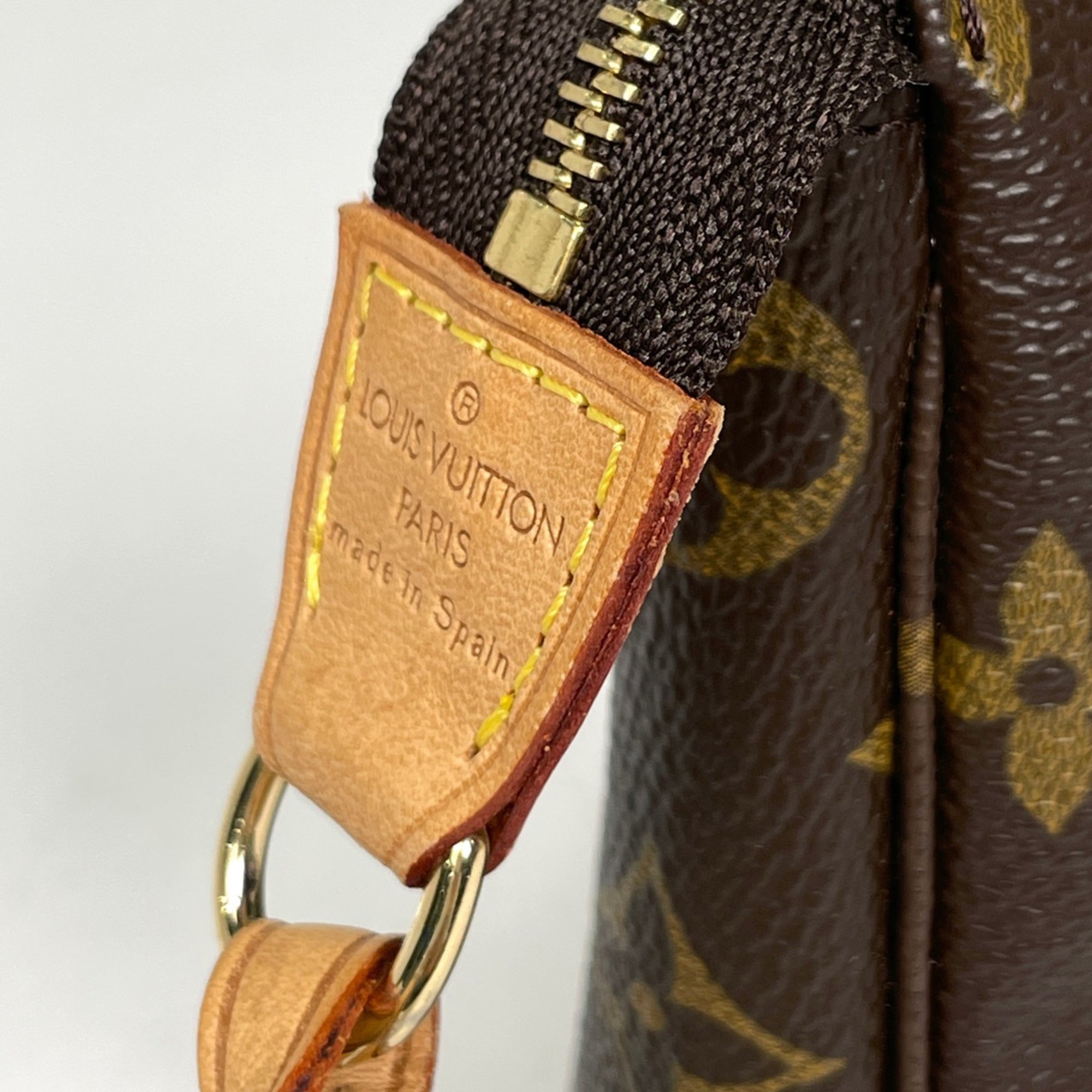 Louis Vuitton Brown Monogram Pochette Pouch (Pre-Owned)