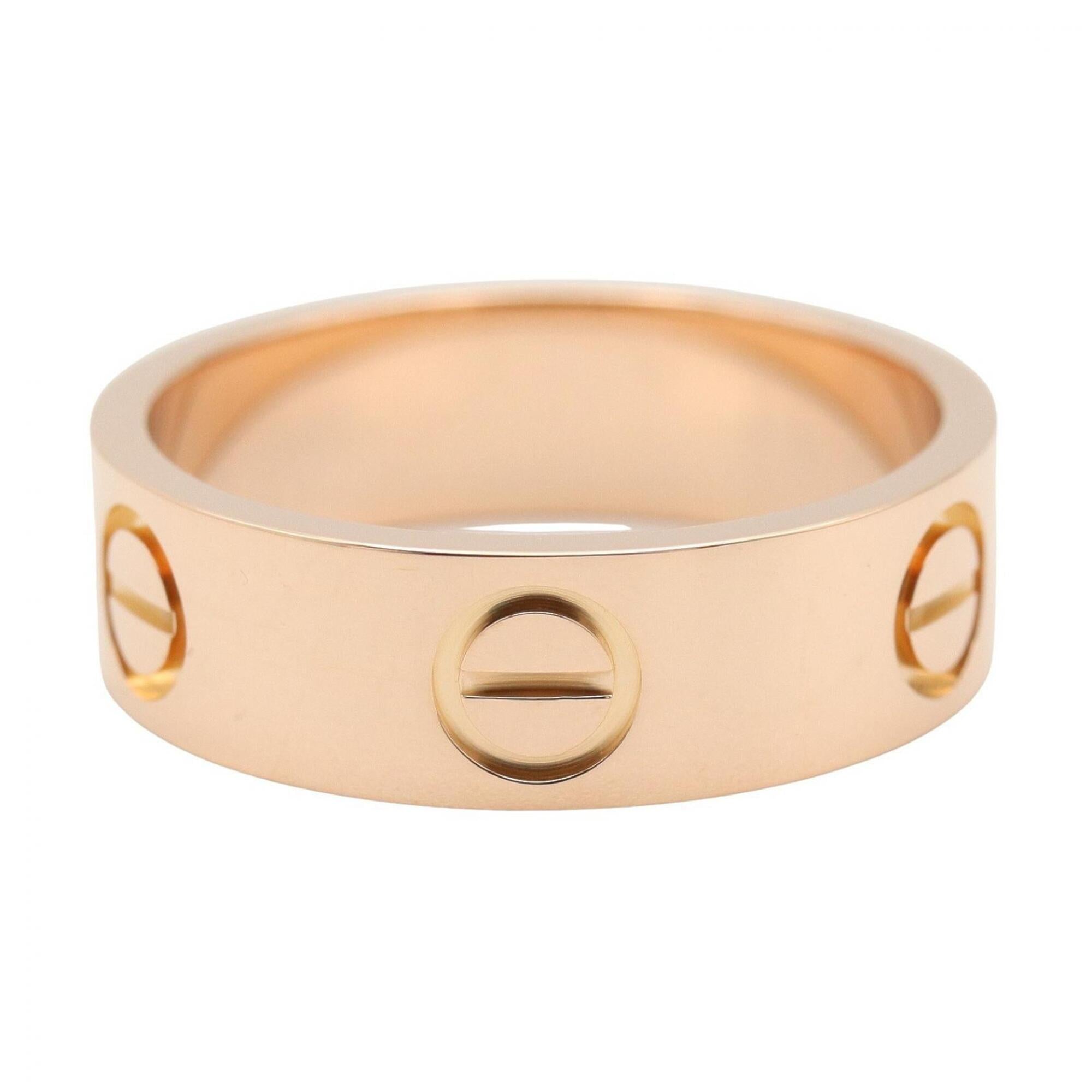 Cartier Pink Gold Pink Gold (18K) Band Ring (Pre-Owned)