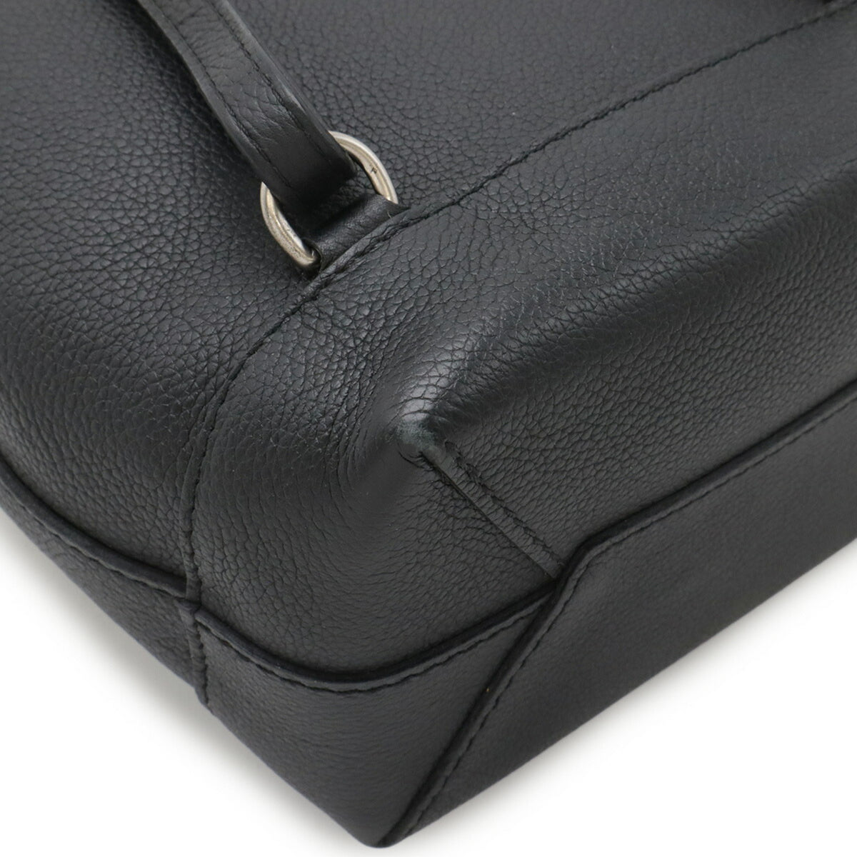 Louis Vuitton Black Noir Leather Backpack Handbag Shoulder Bag (Pre-Owned)