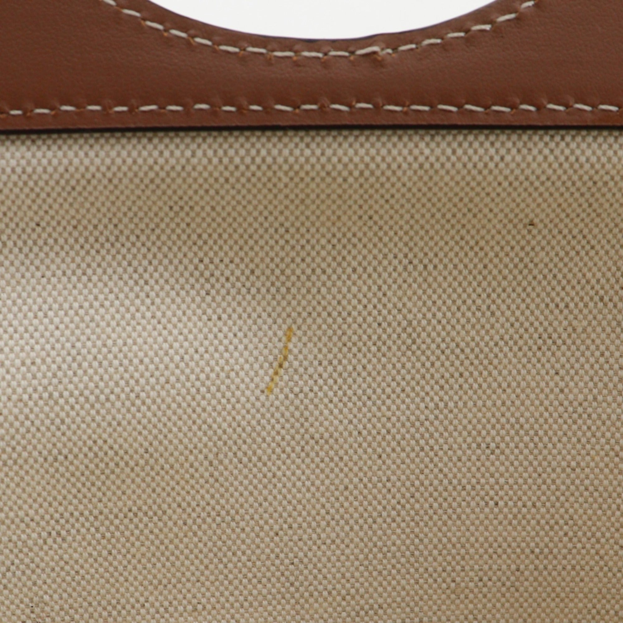 Burberry Brown Leather Clutch Bag Pochette (Pre-Owned)