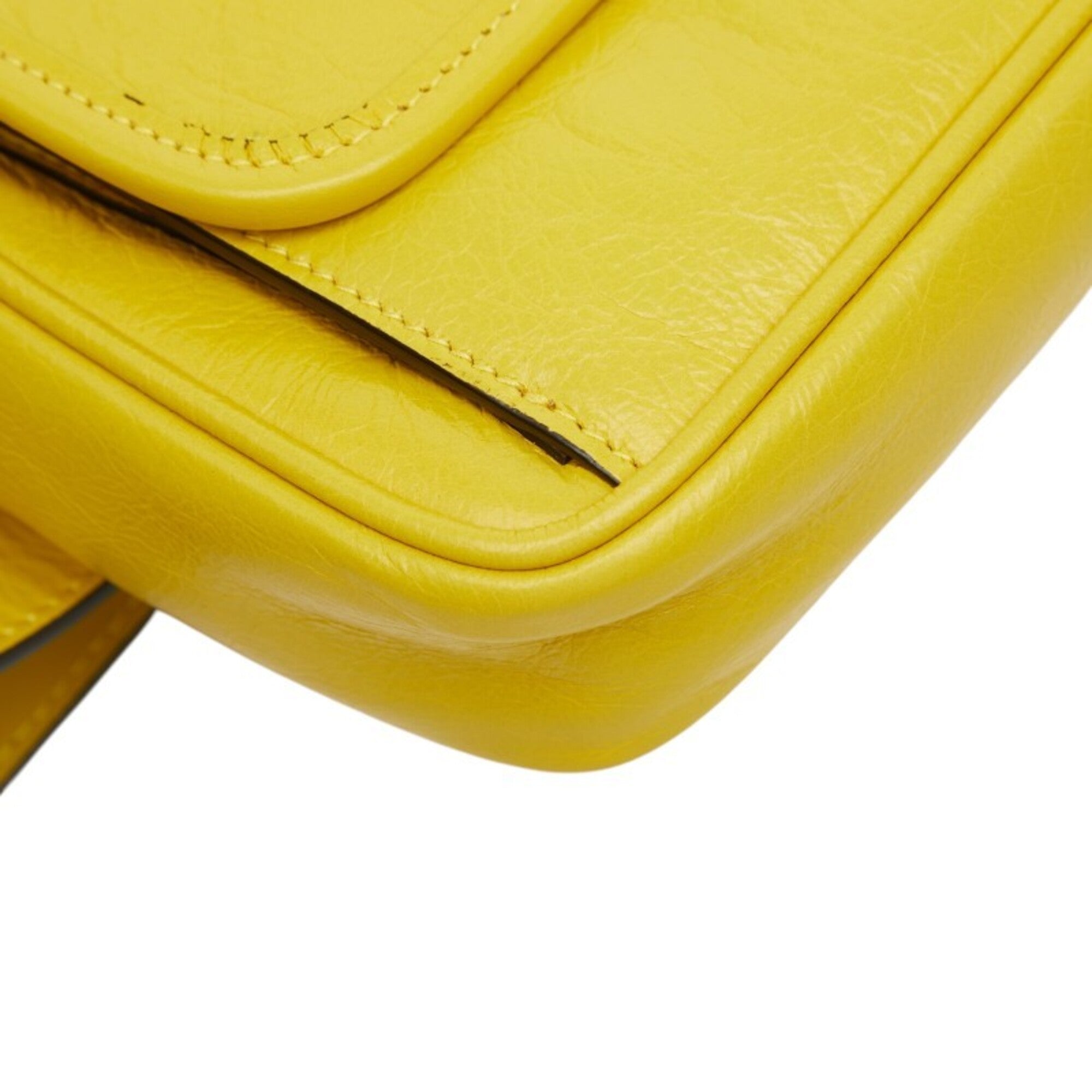 Gucci Yellow Leather Fanny Pack (Pre-Owned)