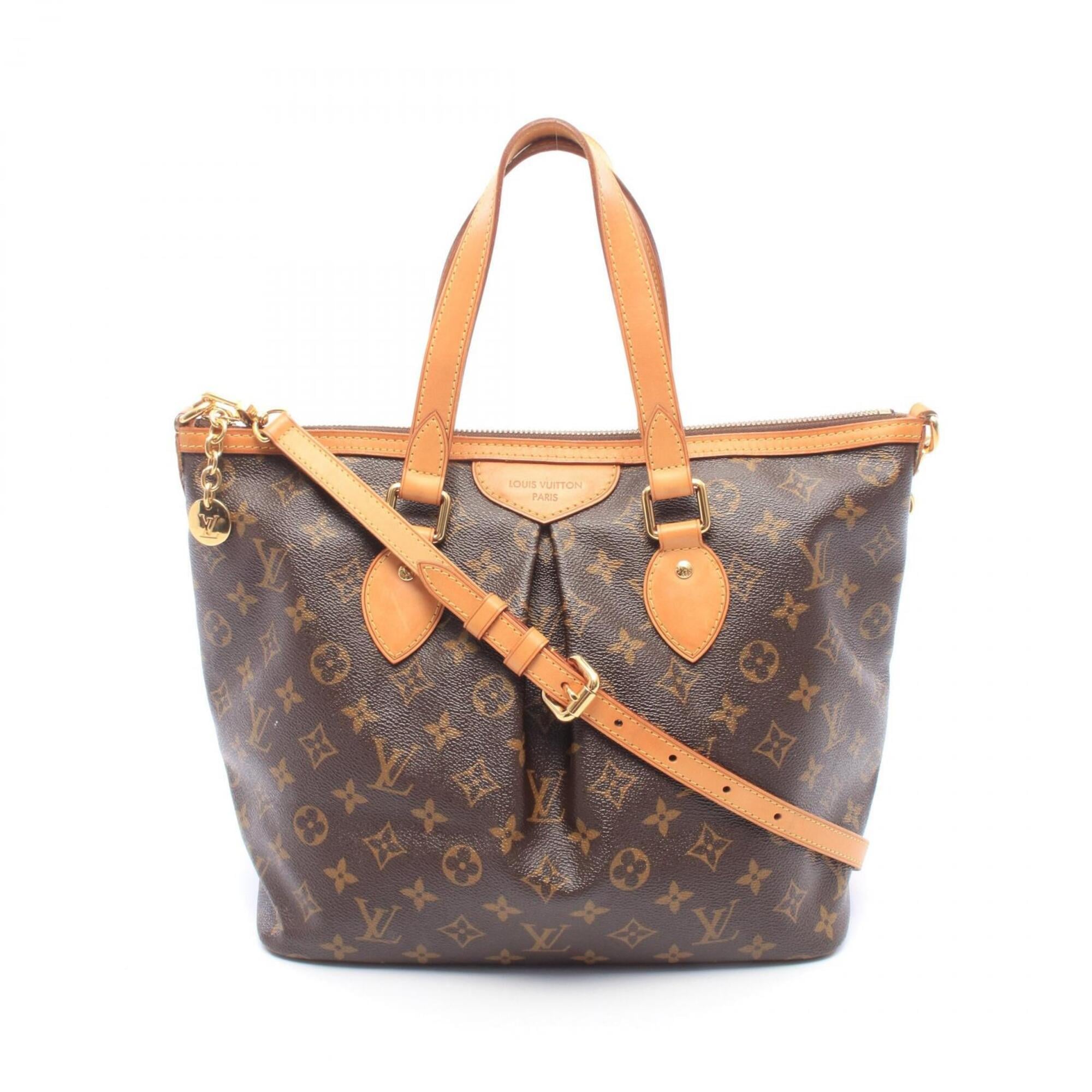 Louis Vuitton Brown Coated Canvas Pvc Leather Handbag (Pre-Owned)