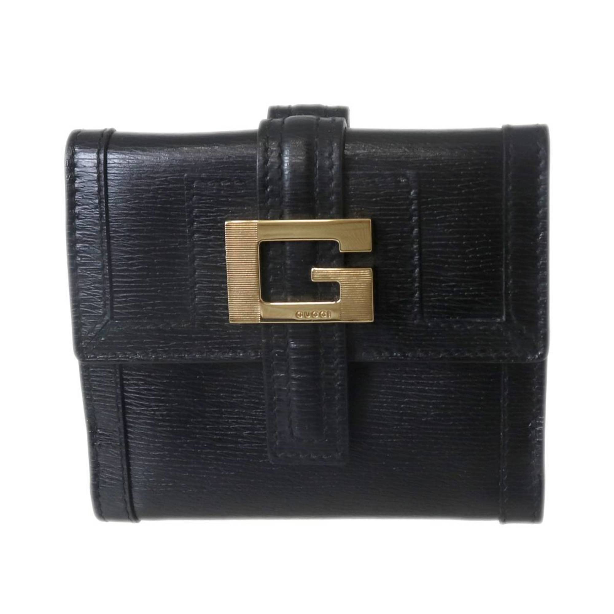 Gucci Black Wallet (Tri-Fold) (Pre-Owned)
