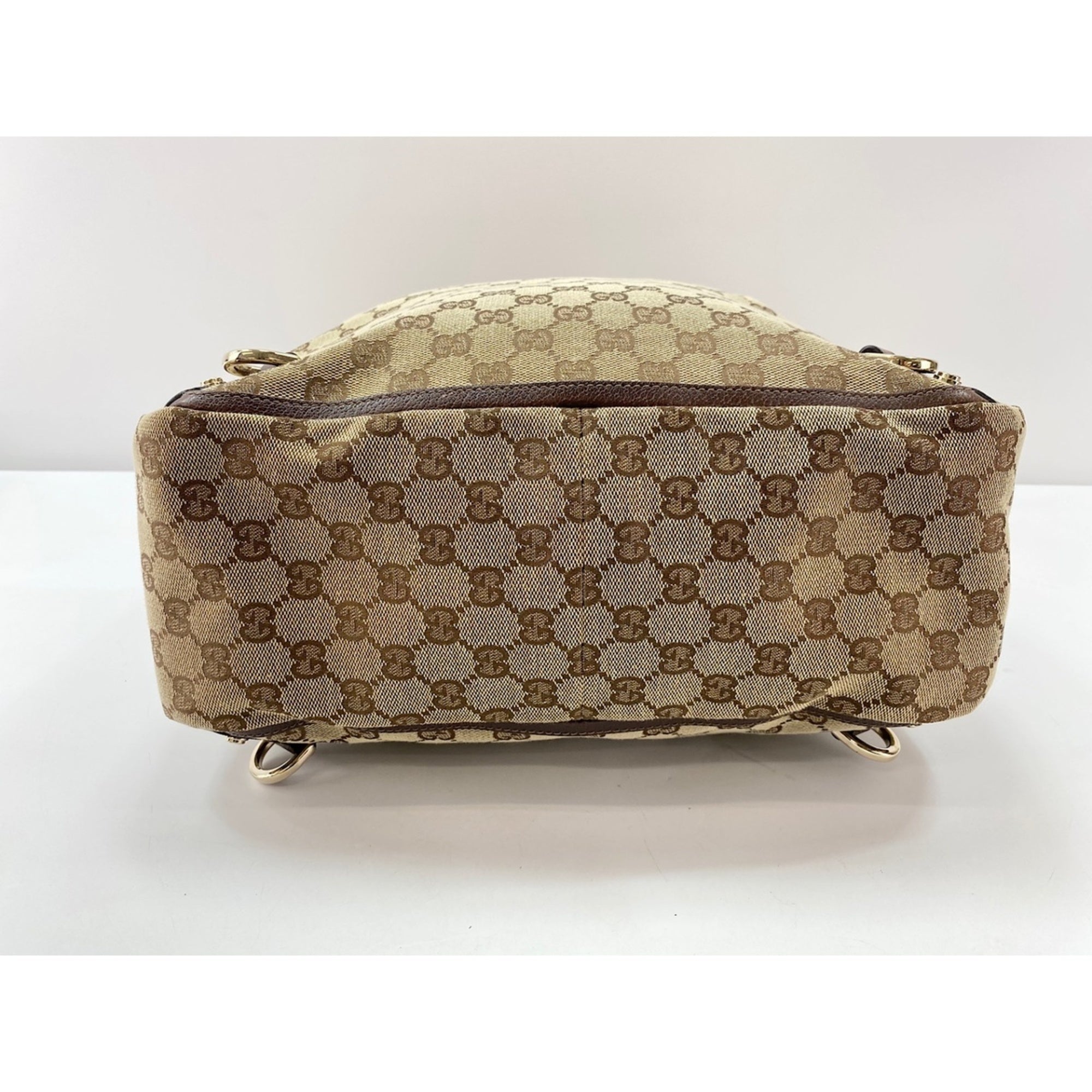Gucci Abbey Brown Handbag (Pre-Owned)