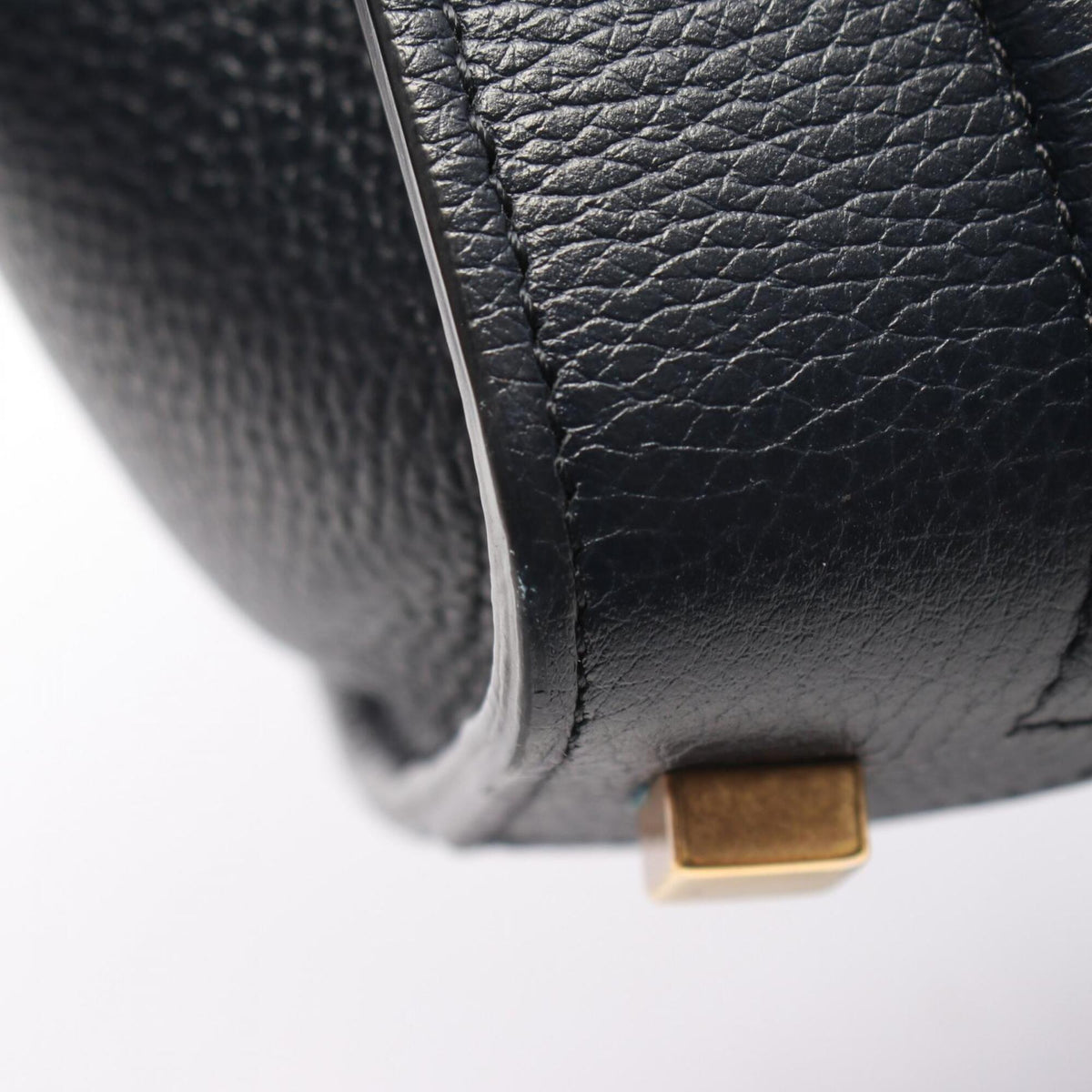 Celine Navy Leather Handbag (Pre-Owned)