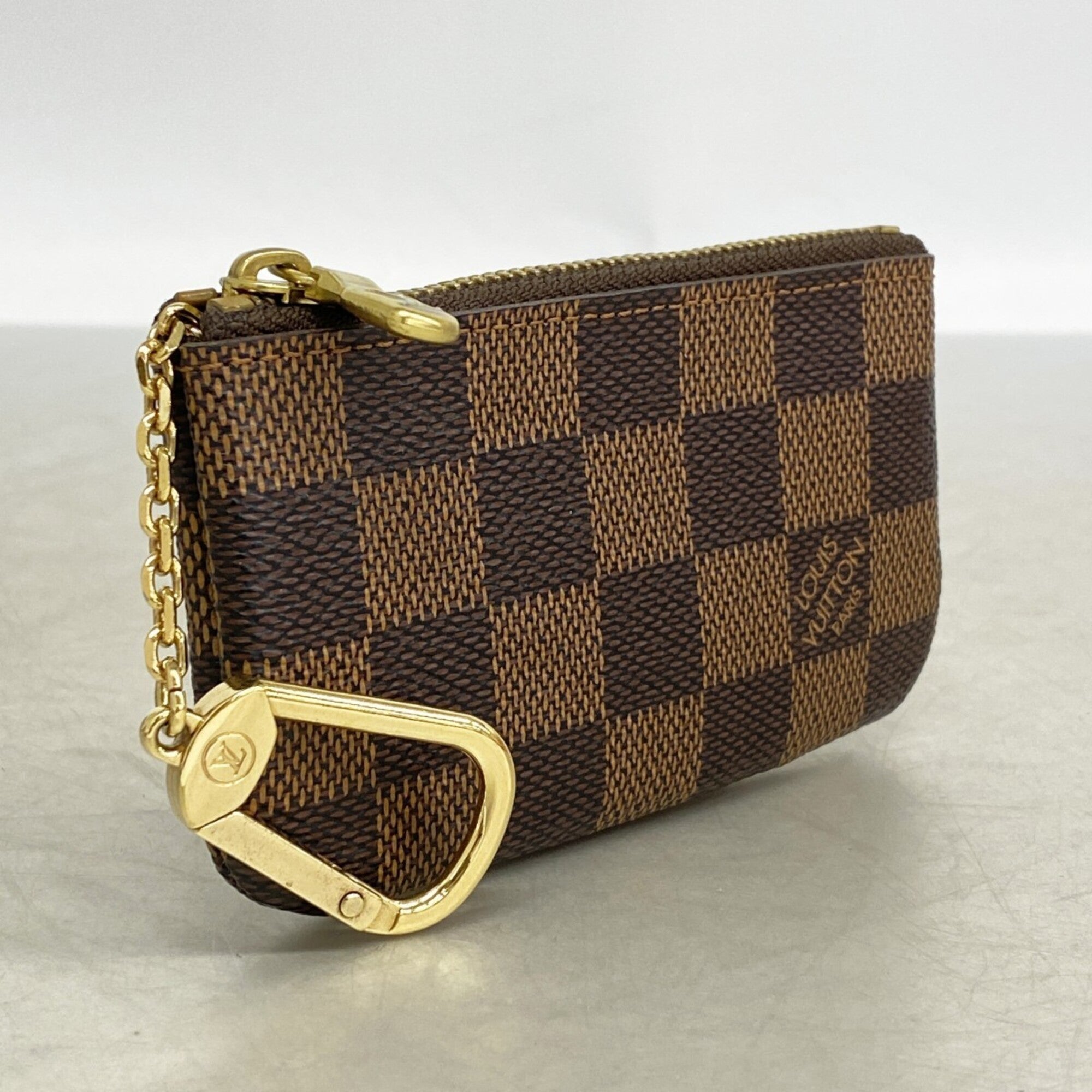 Louis Vuitton Ebene Coin Purse/Coin Case (Pre-Owned)