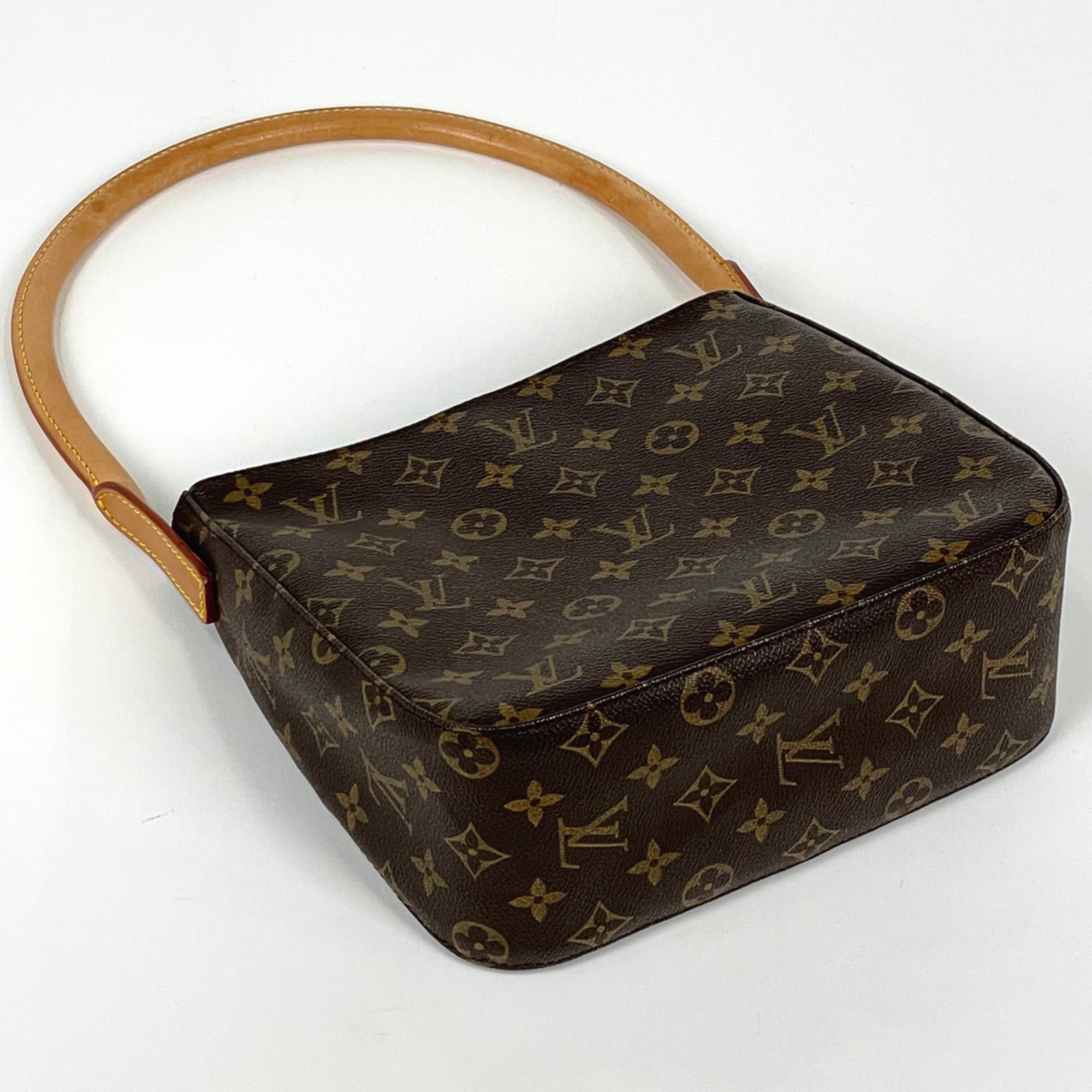 Louis Vuitton Brown Monogram Shoulder Bag (Pre-Owned)