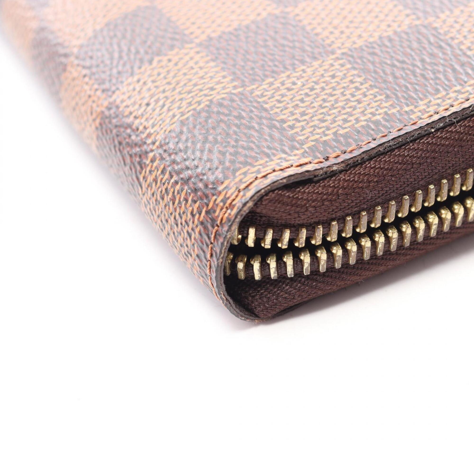 Louis Vuitton Brown Pvc Long Wallet (Bi-Fold) (Pre-Owned)