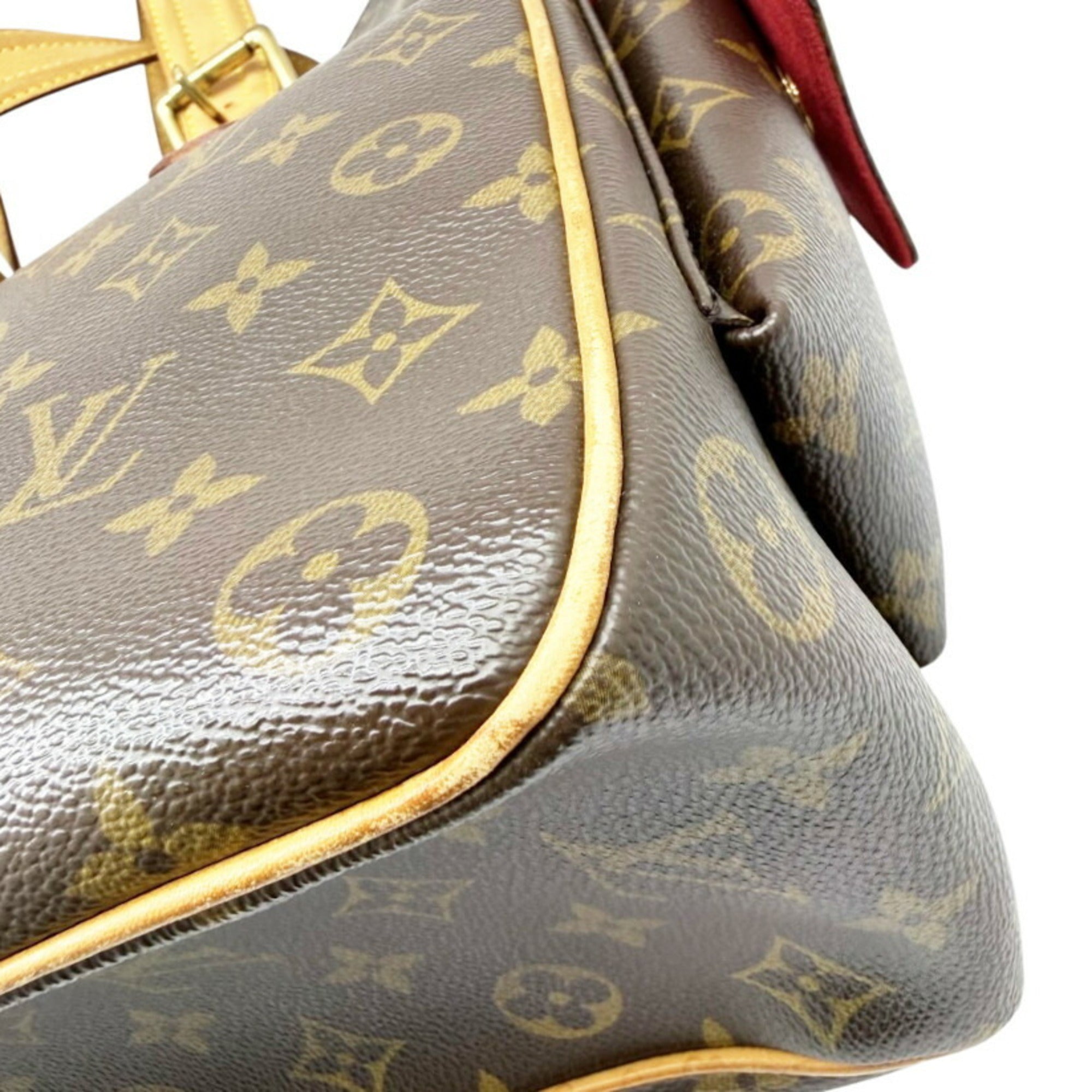 Louis Vuitton Monogram Brown Monogram Shoulder Bag Tote Bag (Pre-Owned)
