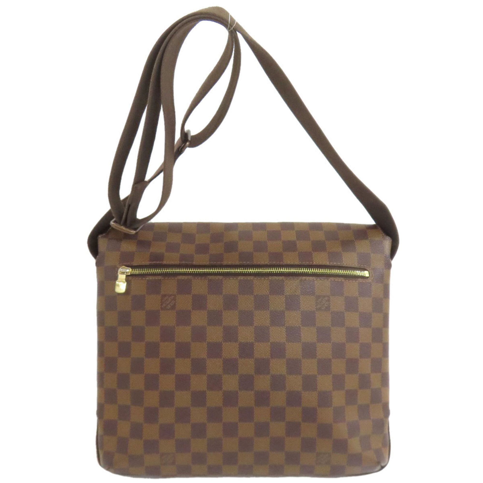 Louis Vuitton Damier Canvas Ebene Damier Canvas Shoulder Bag (Pre-Owned)
