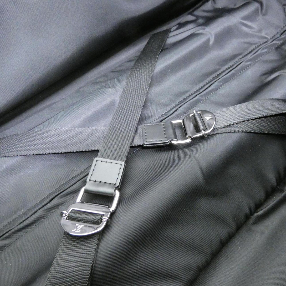 Louis Vuitton Graphite Coated Canvas Boston Bag (Pre-Owned)