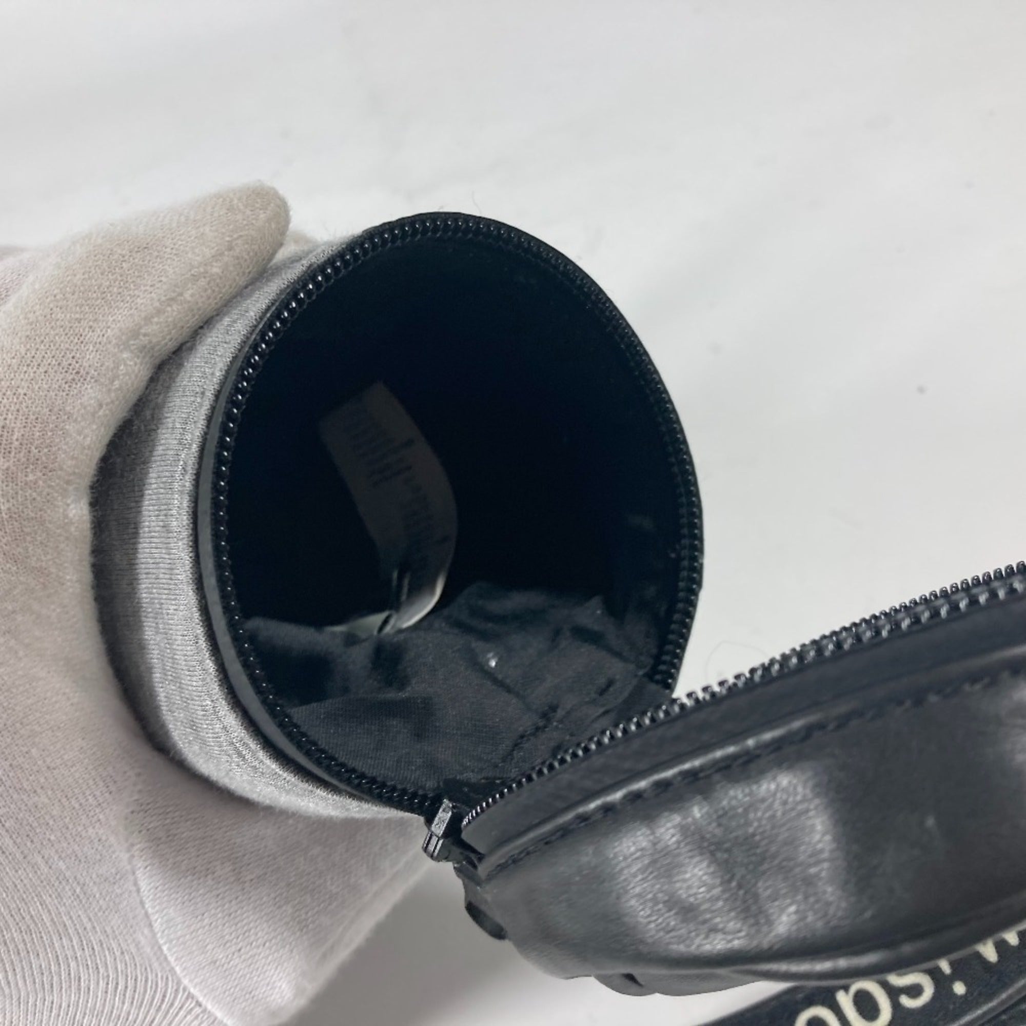 Fendi Gray Yellow Canvas Pouch (Pre-Owned)