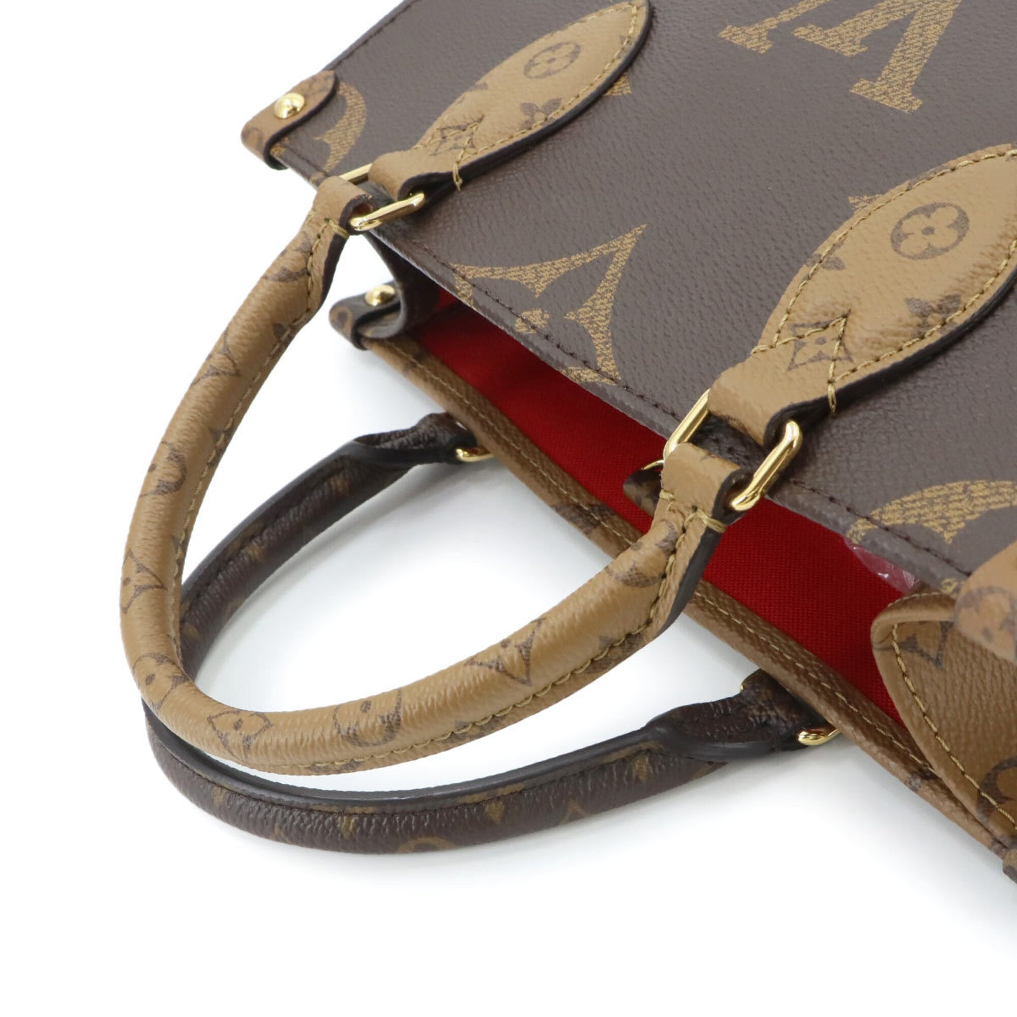 Louis Vuitton Monogram Monogram Reverse Monogram Canvas Monogram Reverse Handbag (Pre-Owned)